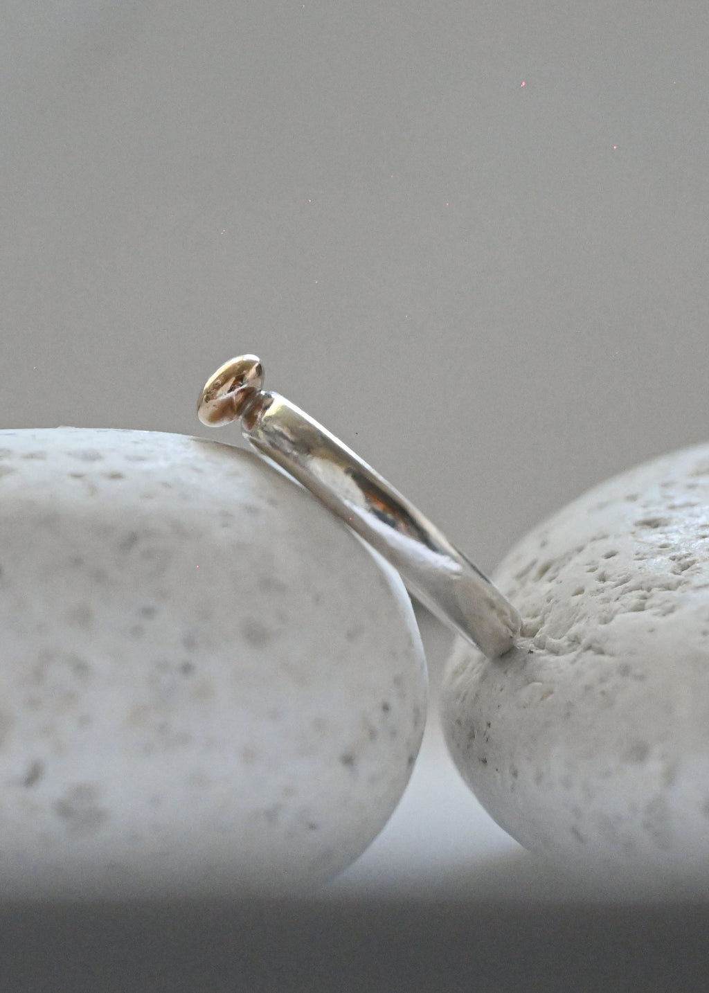 Sterling Silver Band Ring - 10号