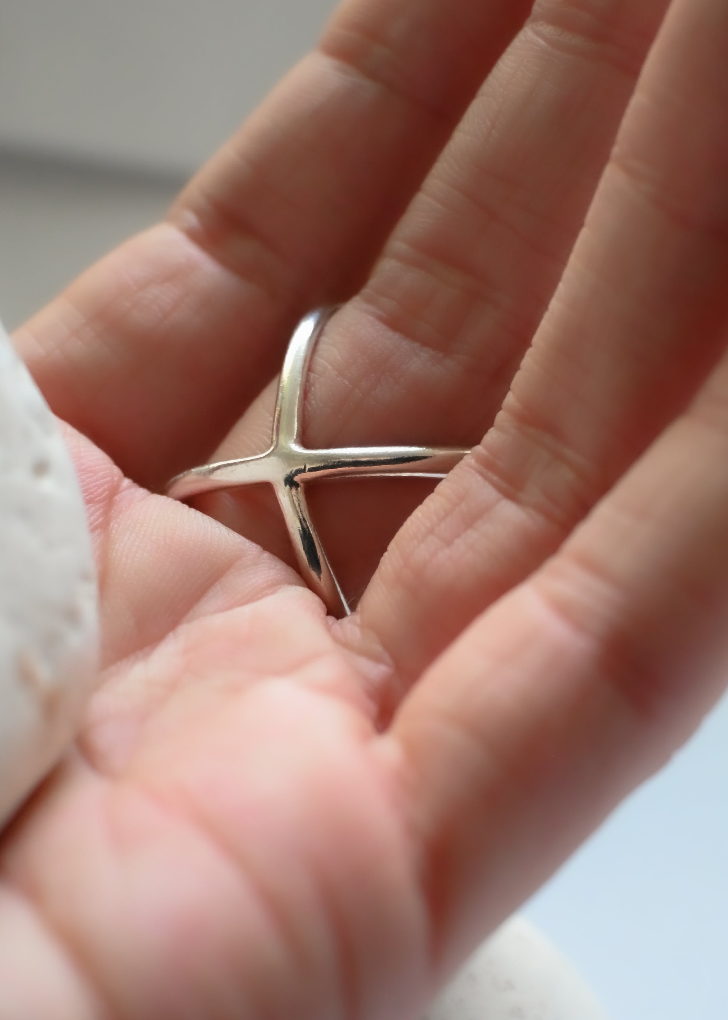 Cross Statement Ring - 13号