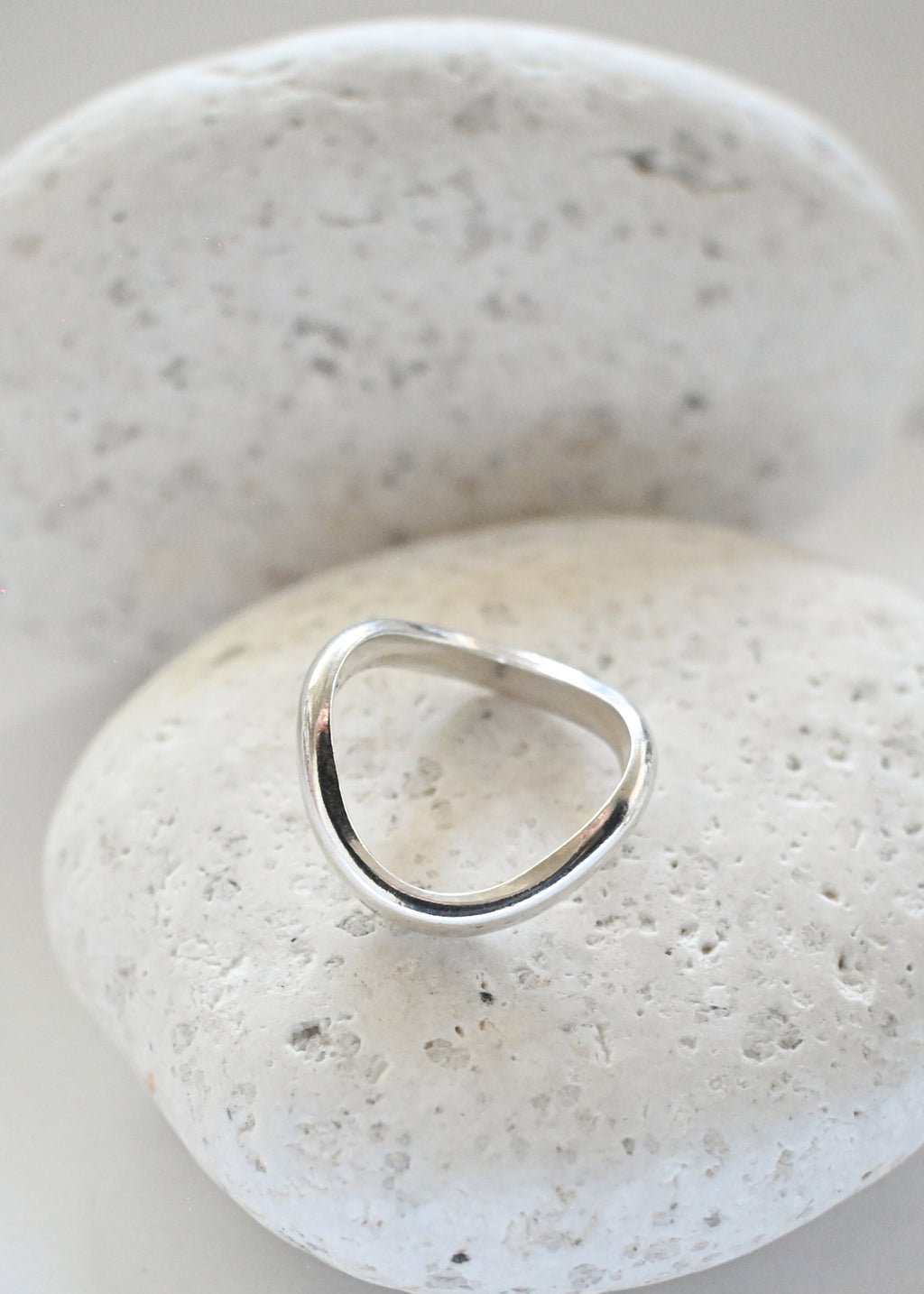 Wave Band Ring - 10号