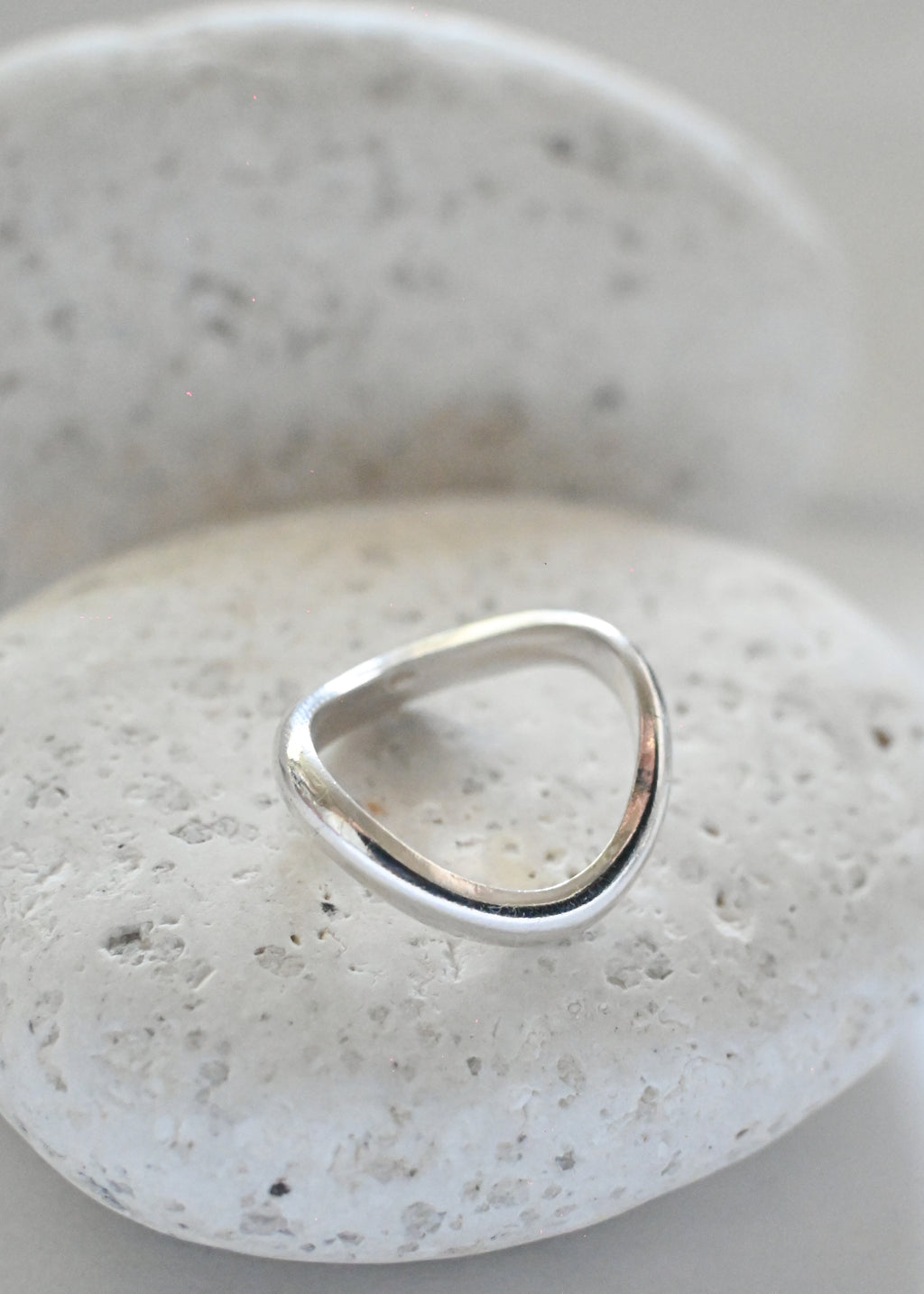 Wave Band Ring - 10号