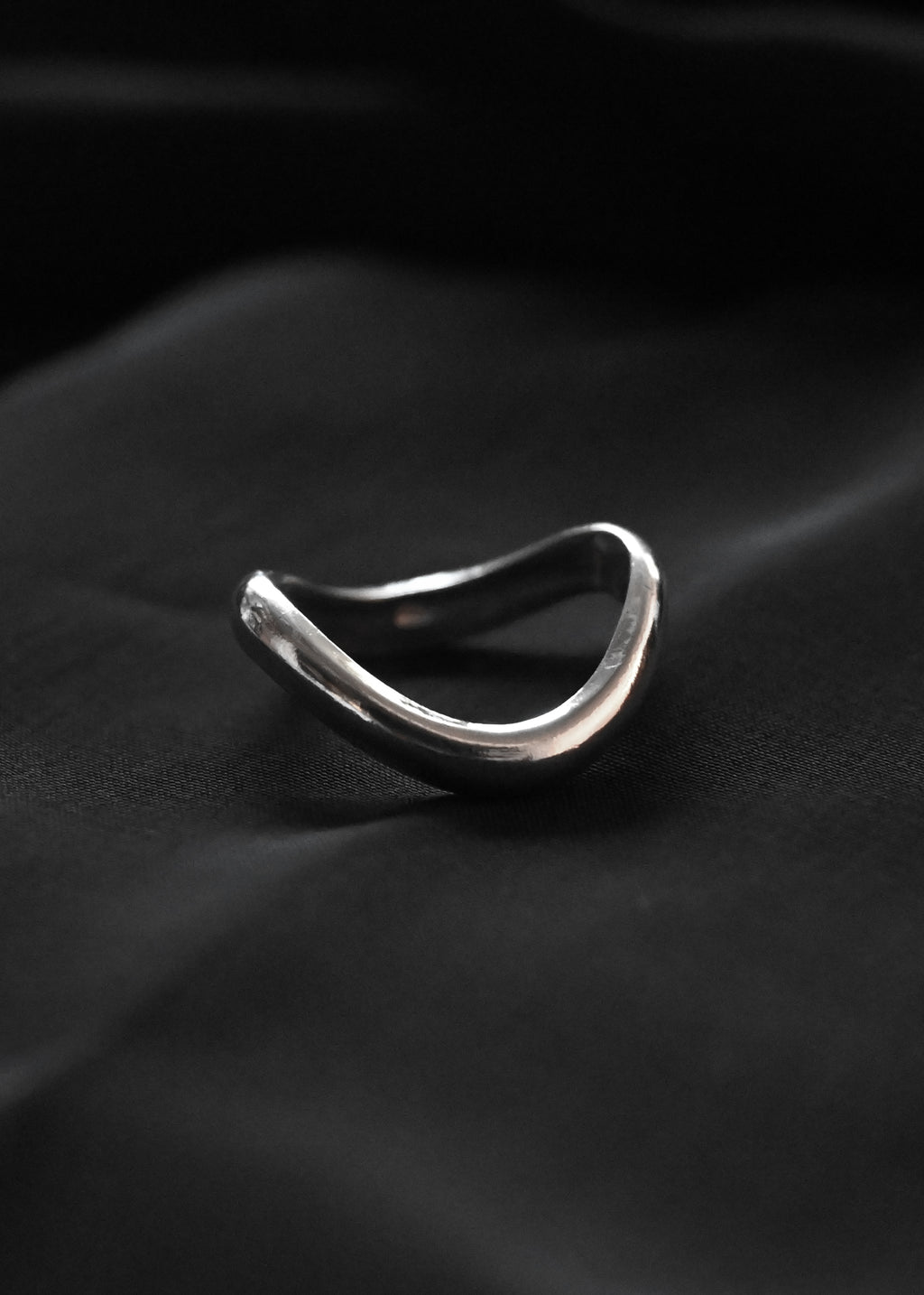 Wave Band Ring - 10号