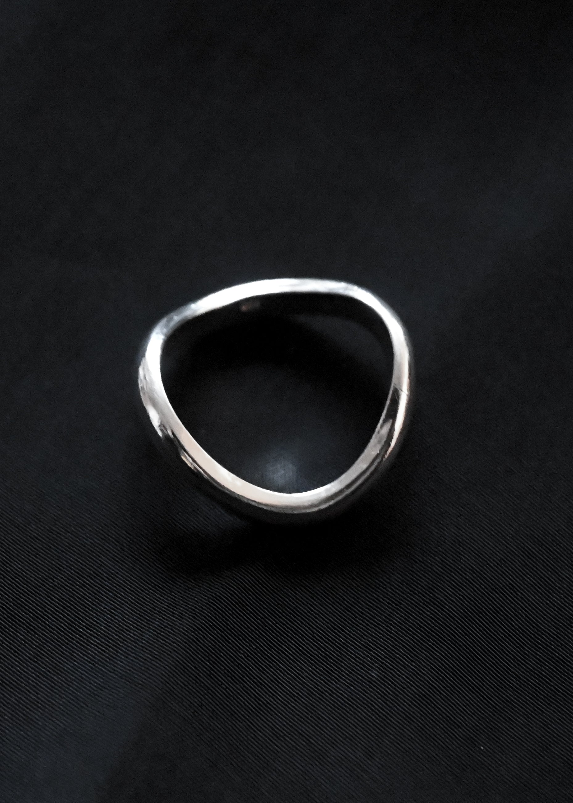 Wave Band Ring - 10号