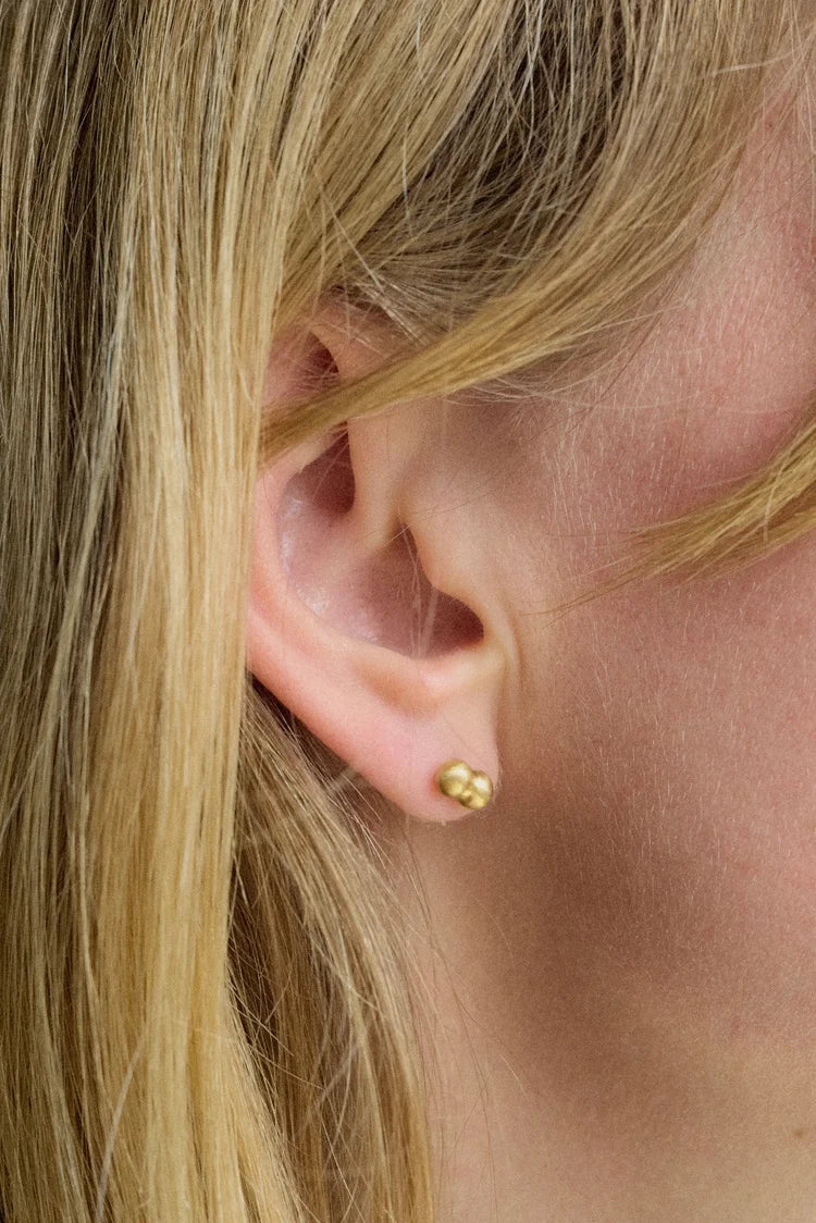 "Dunton Ellerkamp" 14k Two Dot Earrings