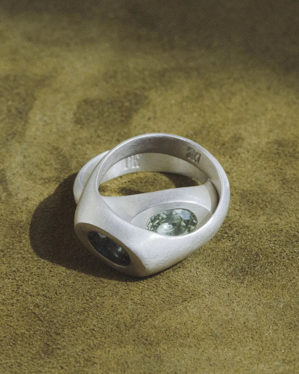 "Dunton Ellerkamp" Phillips Signet Ring w/ Tourmaline