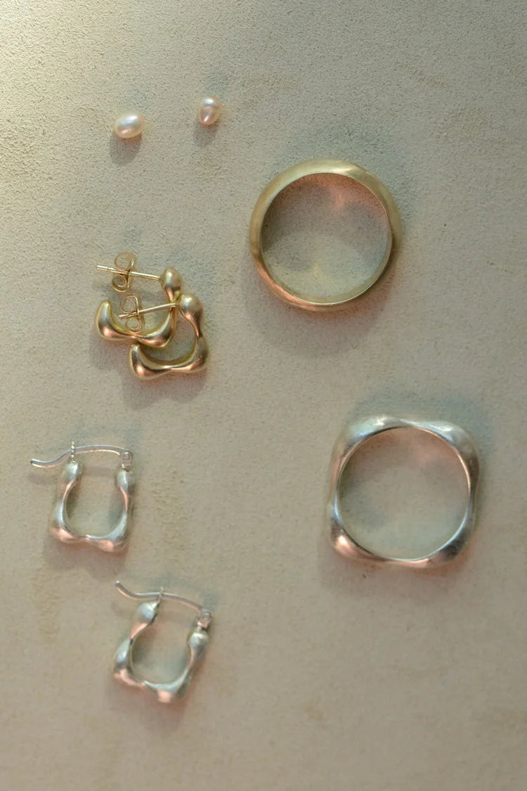 "Dunton Ellerkamp" 14k Owen Earrings - Studs Posts