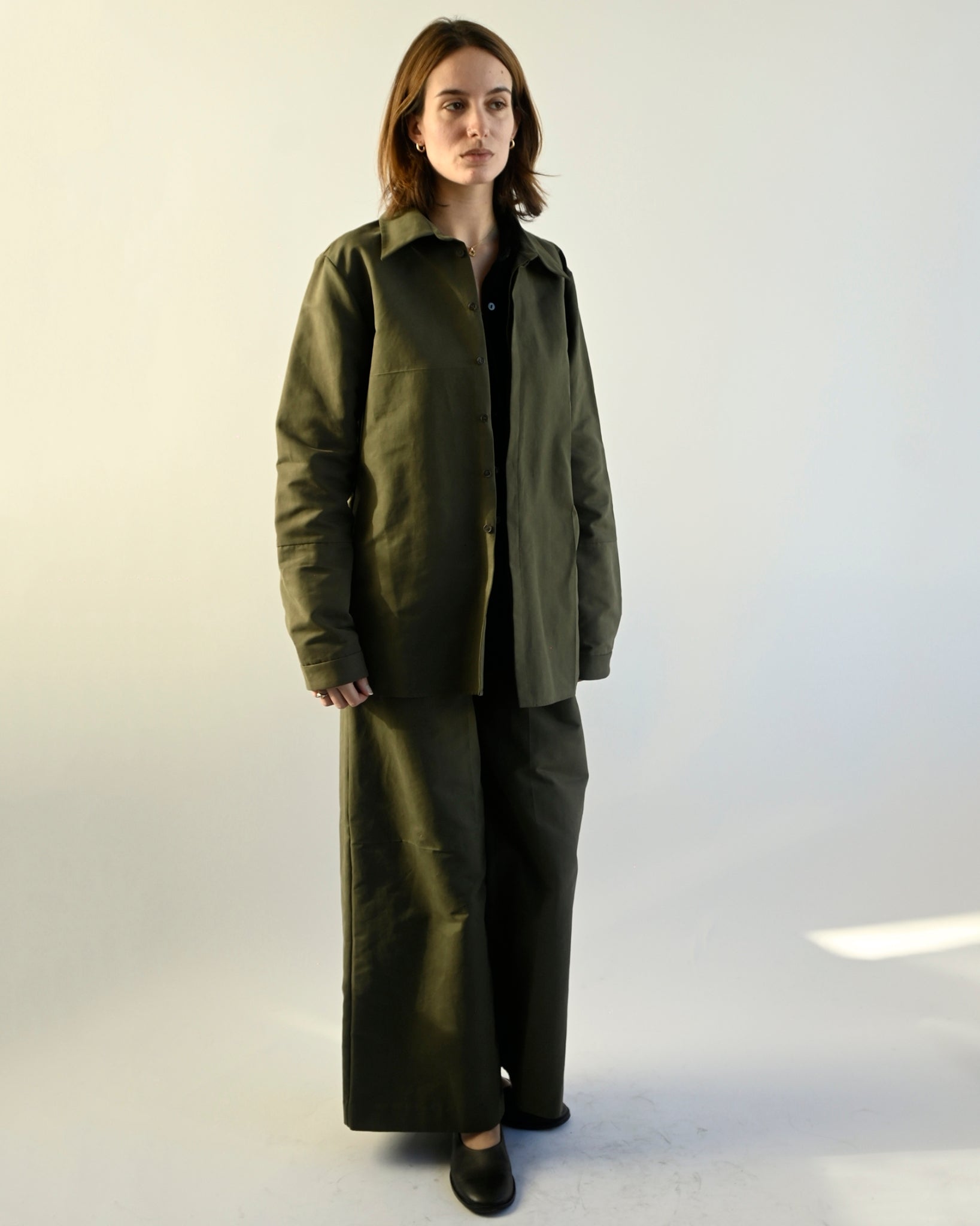 "RUOHAN" KHAKI CULION SHIRT