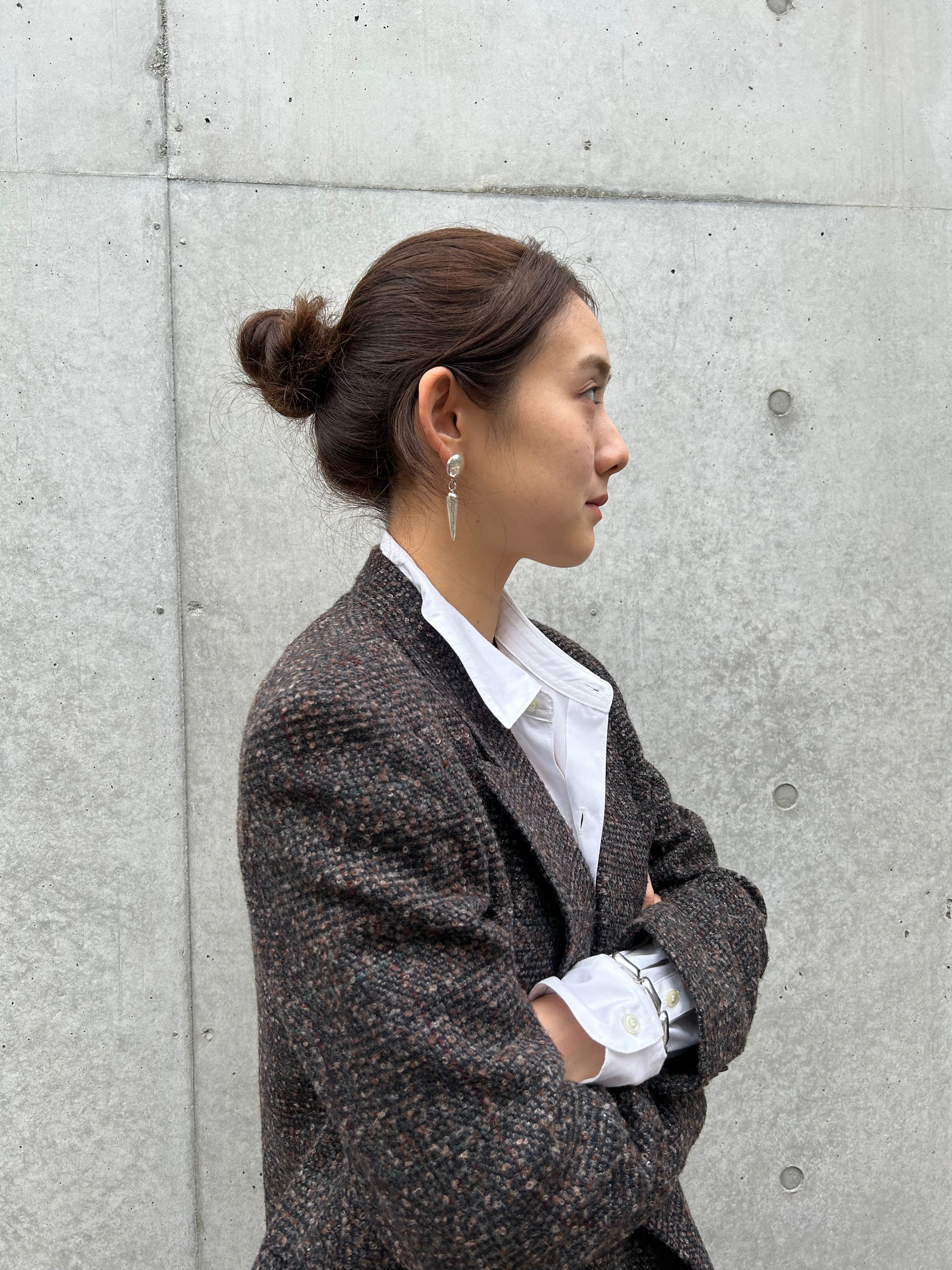 Taper Silver Earrings (SVE-2502)