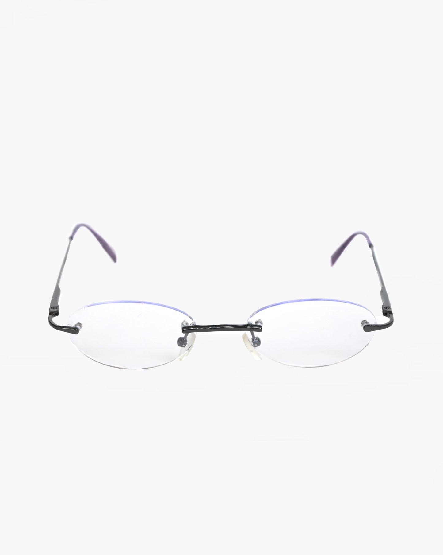 NOS 90s Frameless Glasses with Light Purple