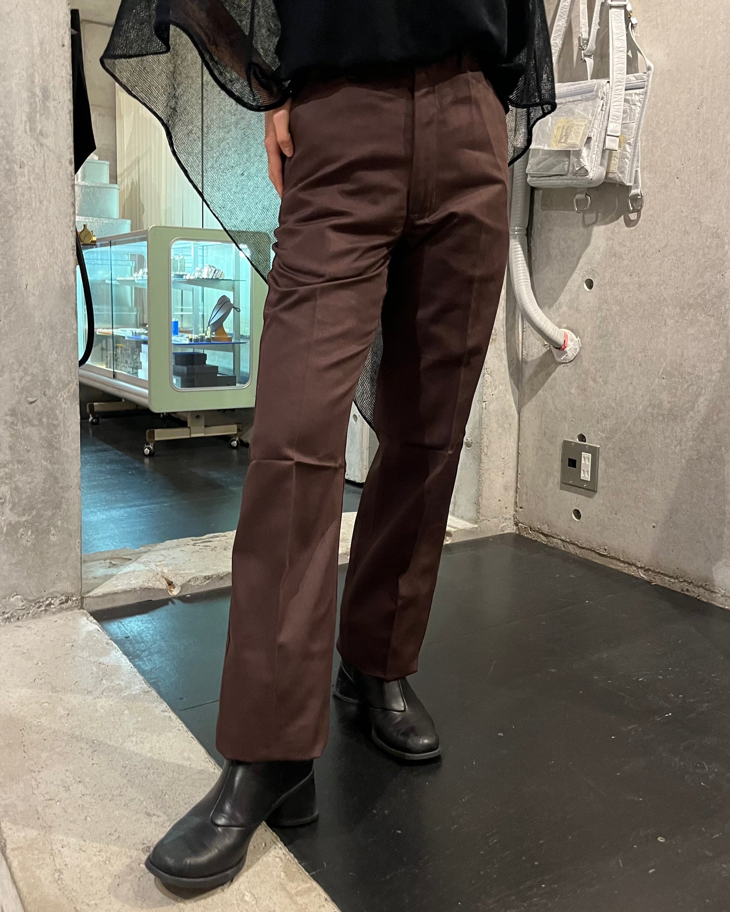 UNIVERSAL Cotton Trousers - Brown