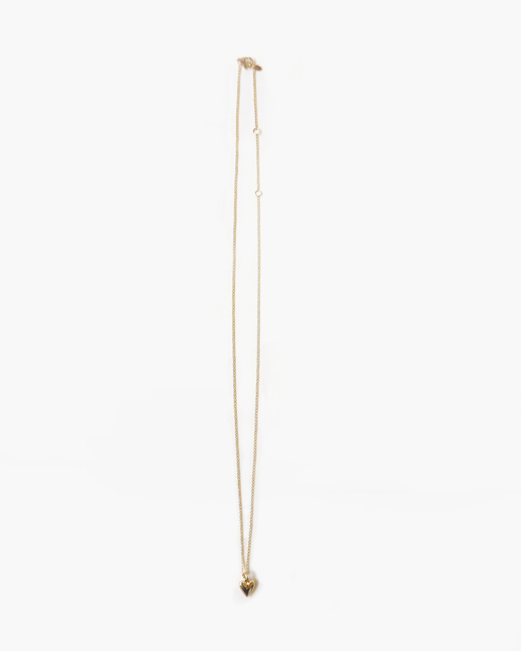 14k Gold Heart Necklace