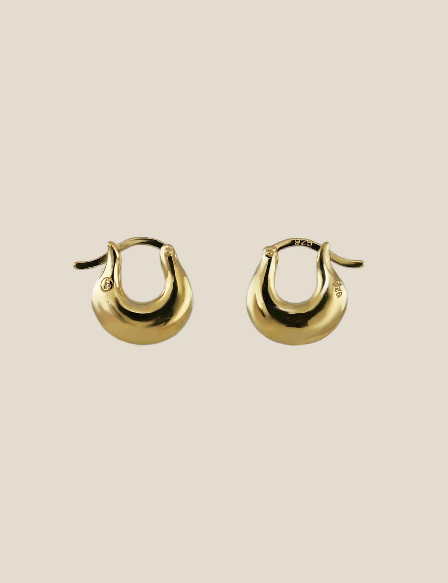 "Isabella Etou" Classic Mini Hoops