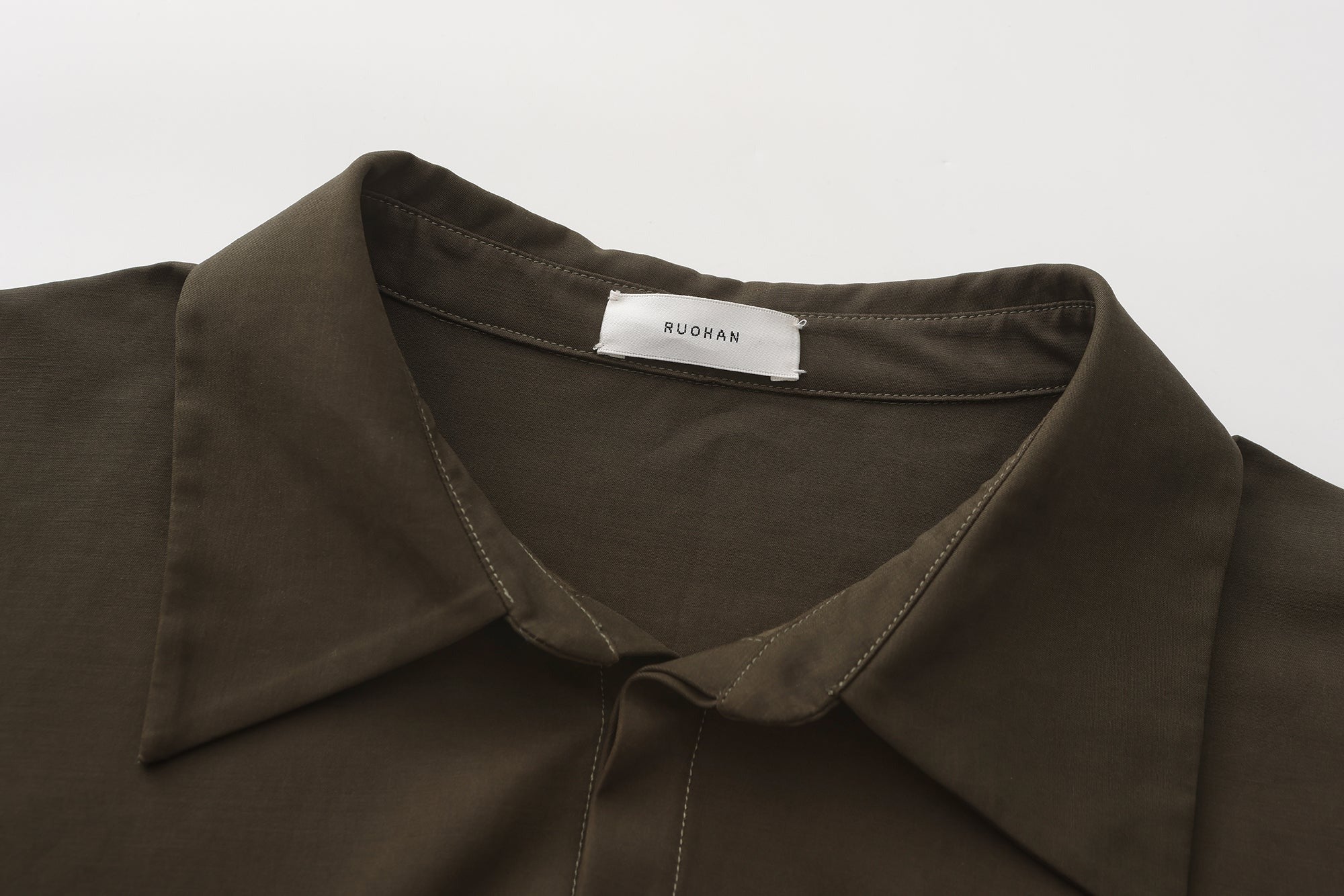 "RUOHAN" KHAKI CULION SHIRT