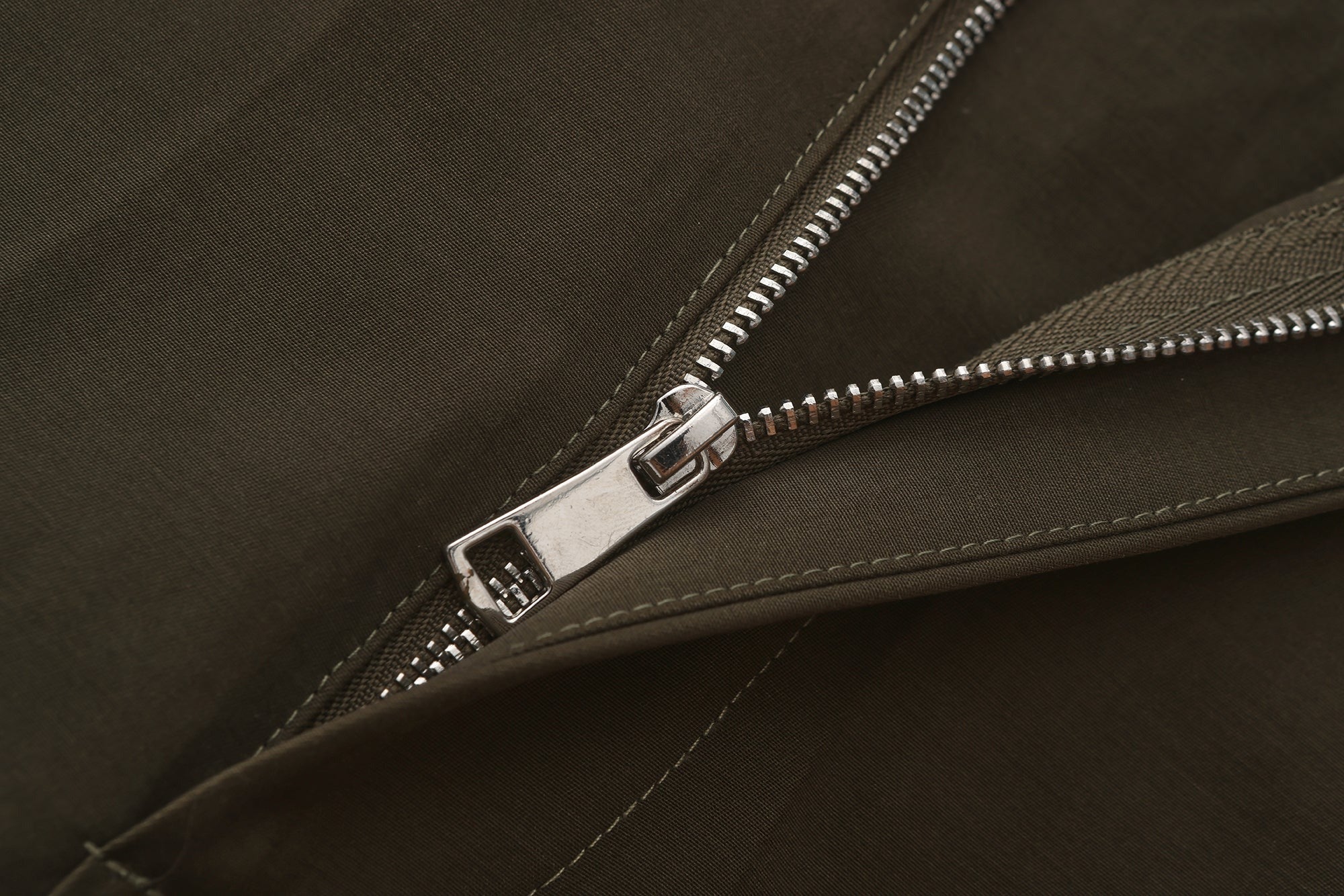 "RUOHAN" KHAKI CULION TROUSERS