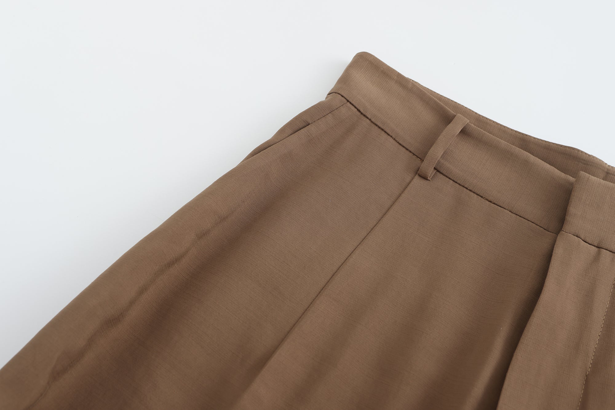 "RUOHAN" Tan Suit Pants