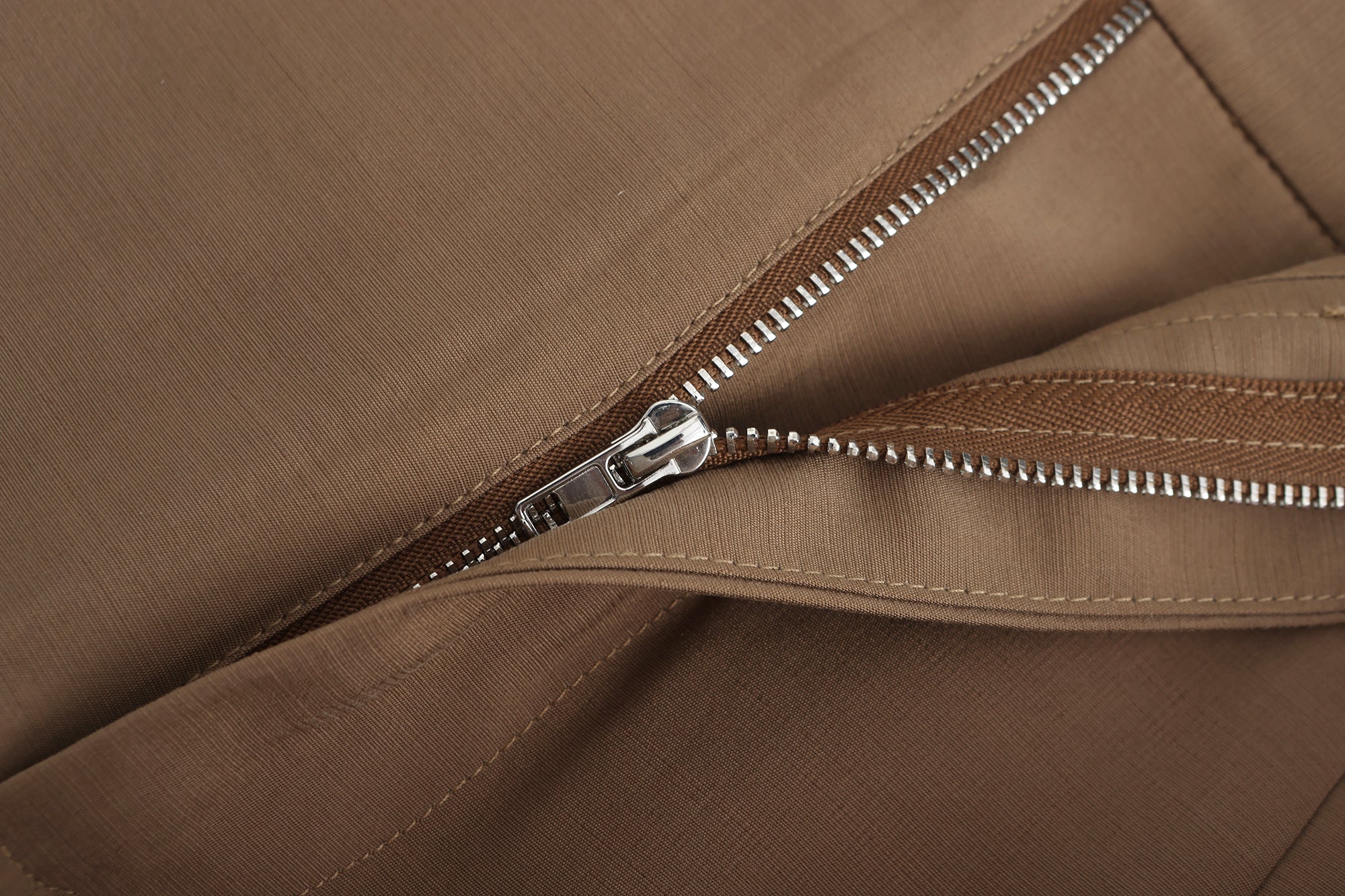 "RUOHAN" Tan Suit Pants