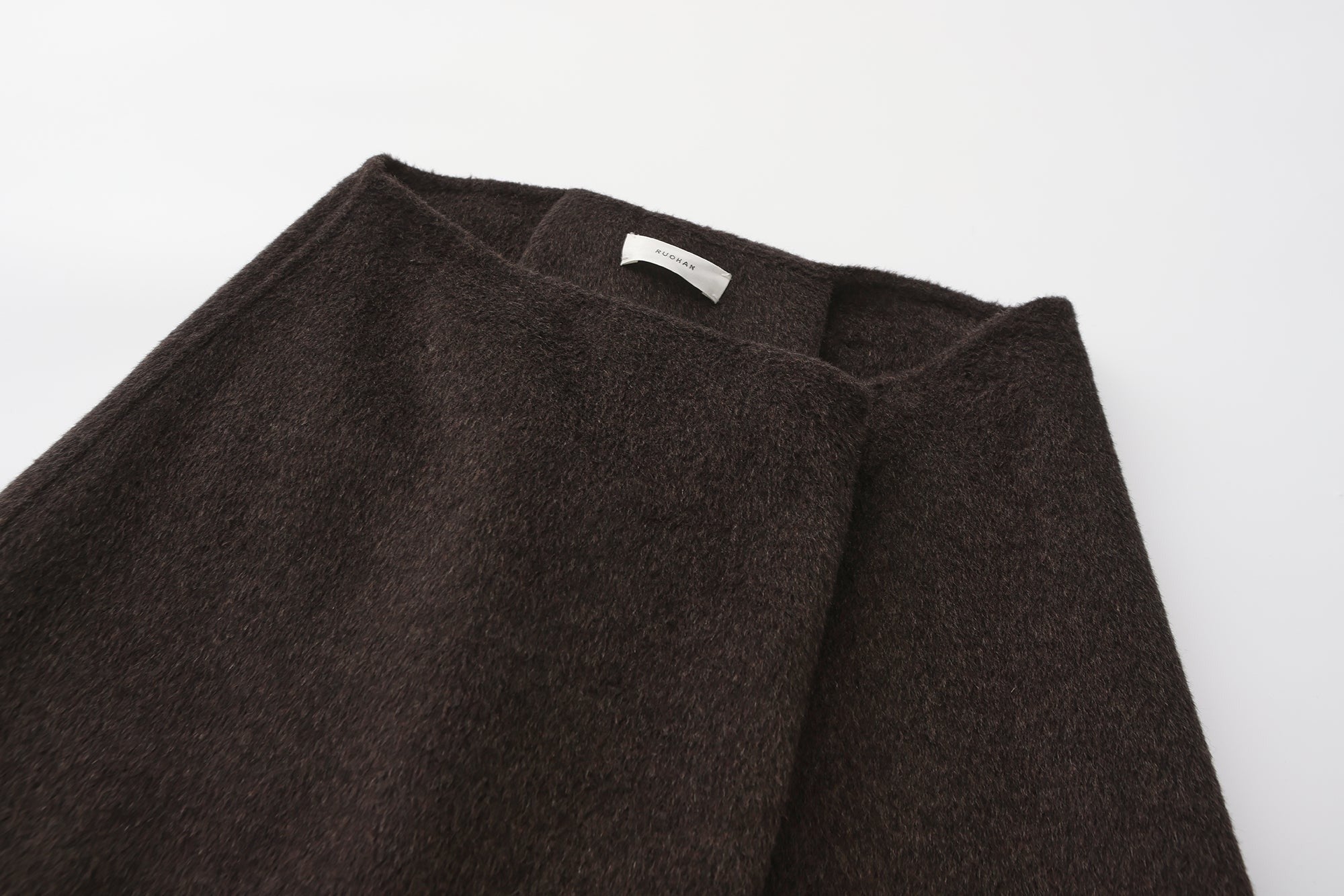 "RUOHAN" COFFEE NASSAU SKIRT