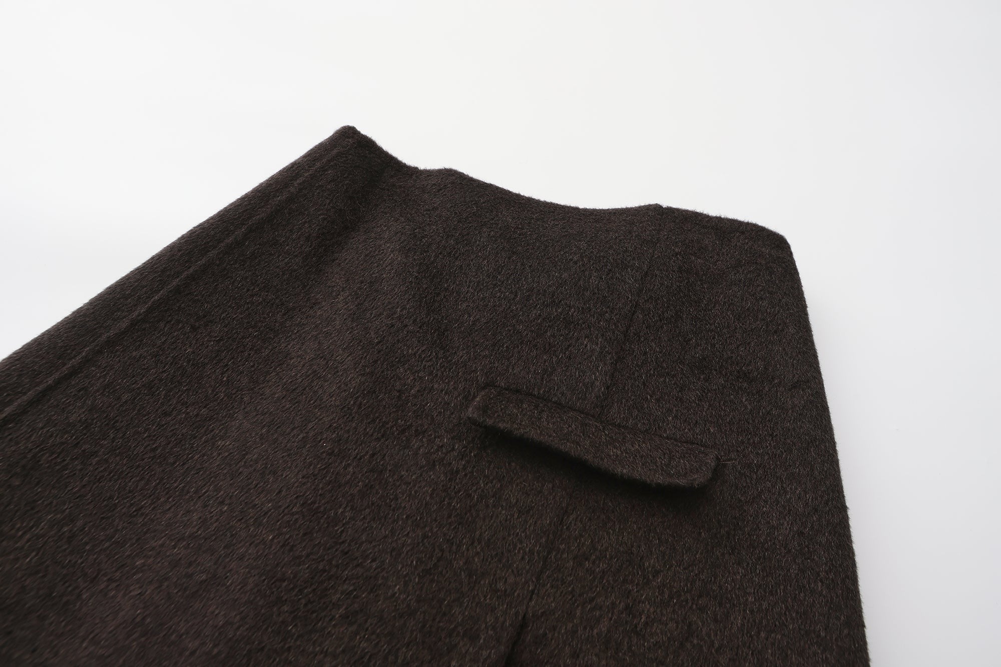 "RUOHAN" COFFEE NASSAU SKIRT