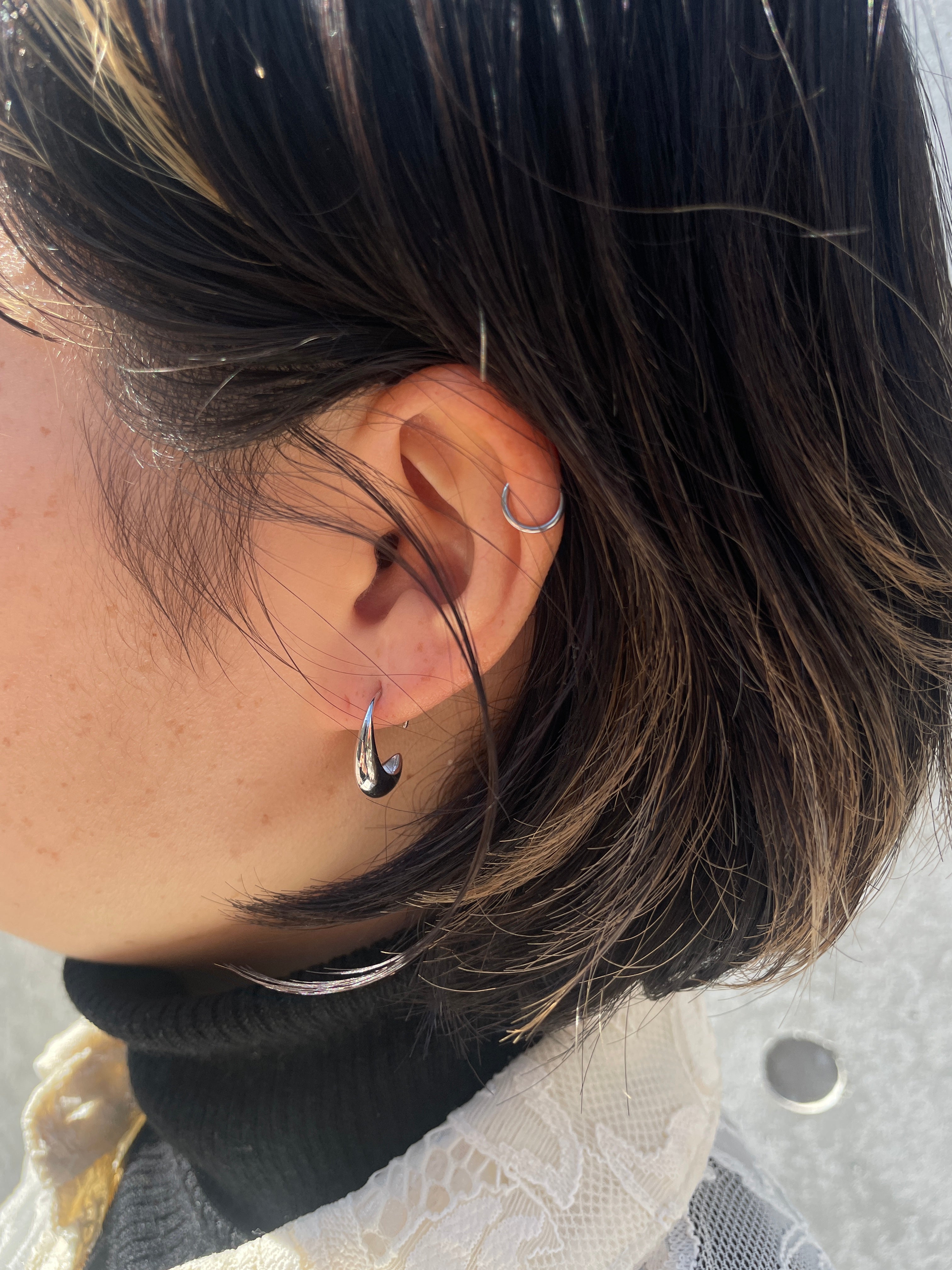 C-Shape Hoops - Medium