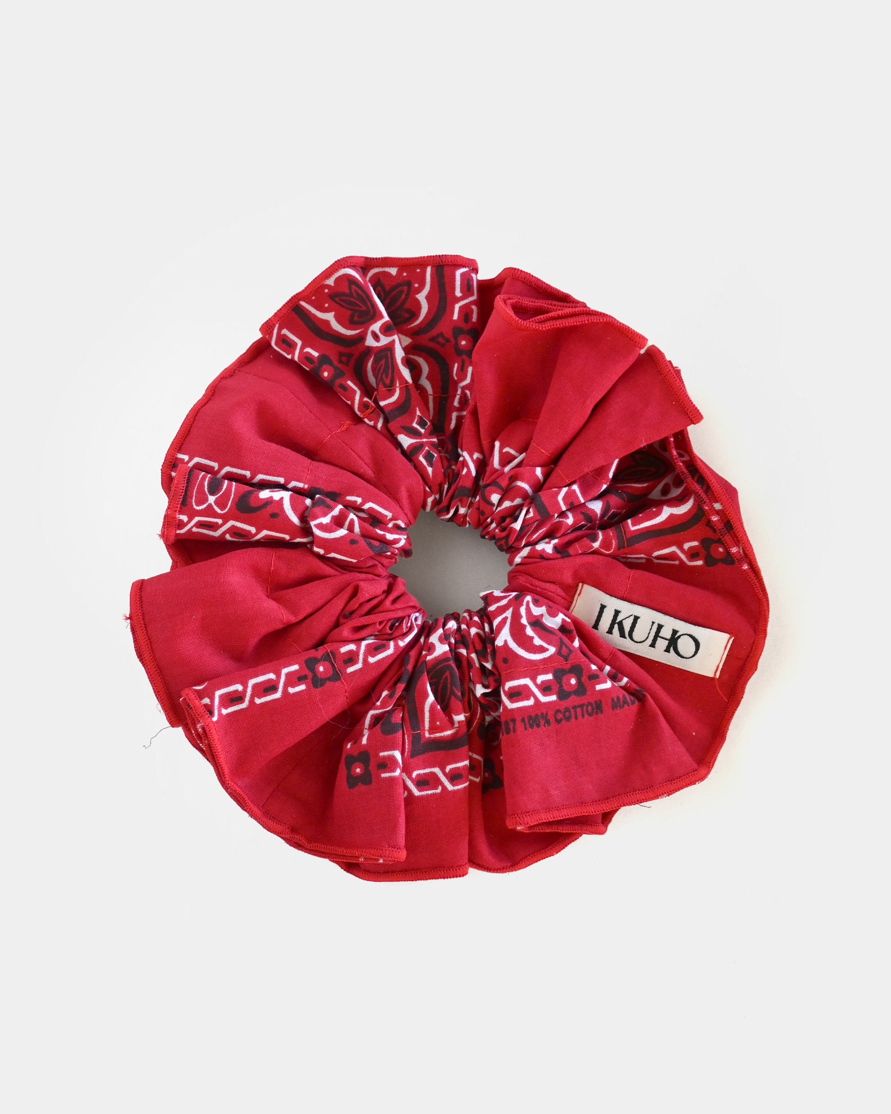 [IKUHO x 404] Hand Made Chouchou - Red
