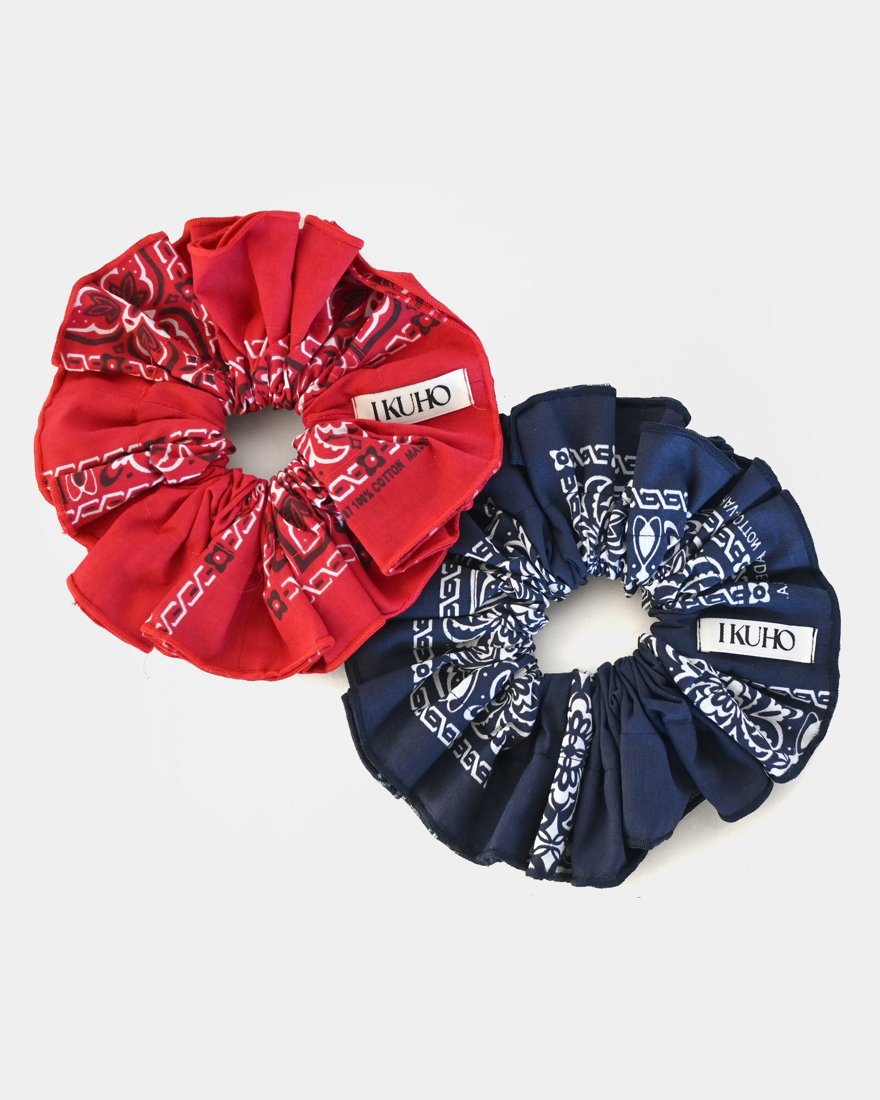 [IKUHO x 404] Hand Made Chouchou - Blue