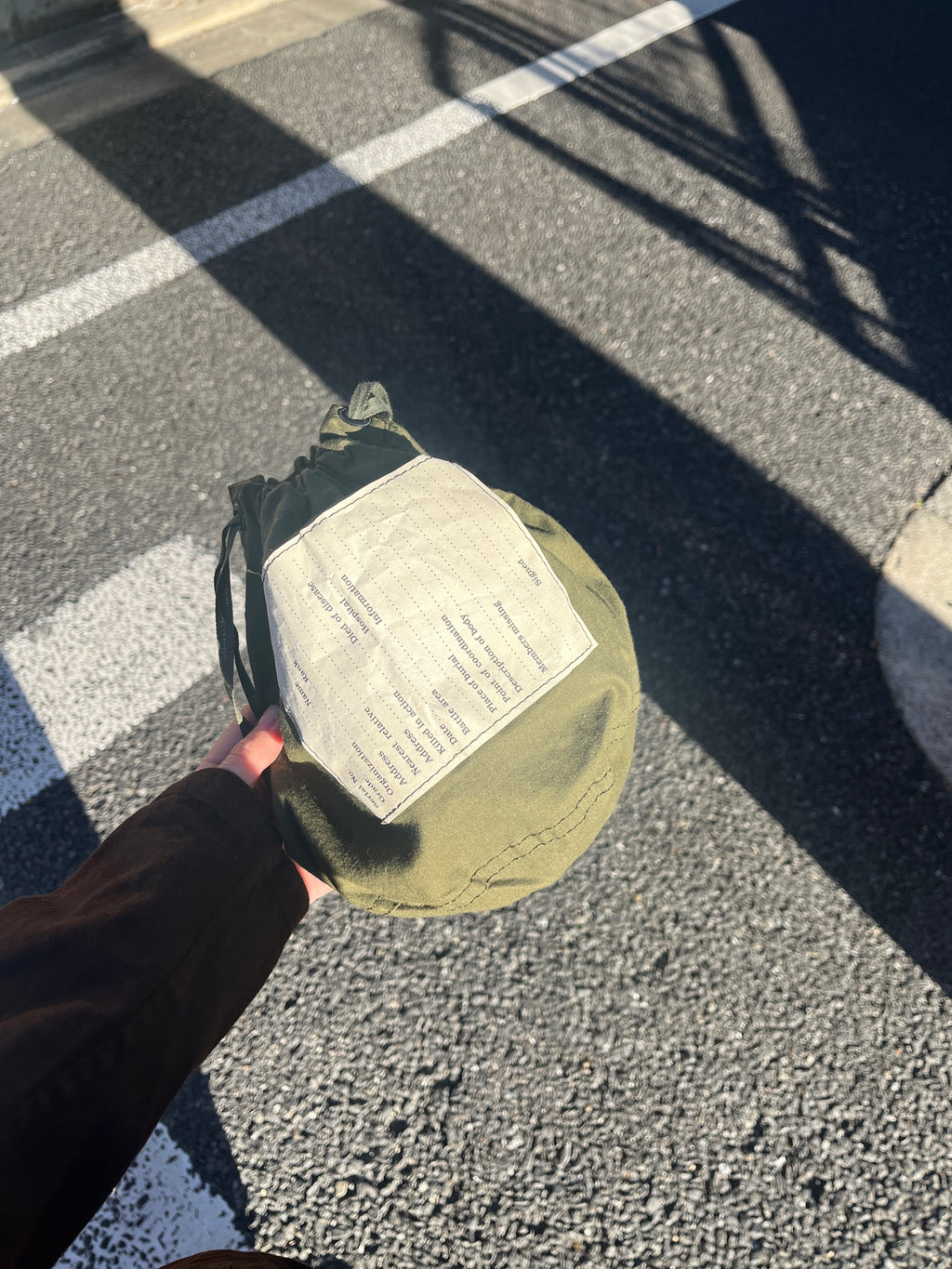 NOS 100%Cotton Mini Pouch