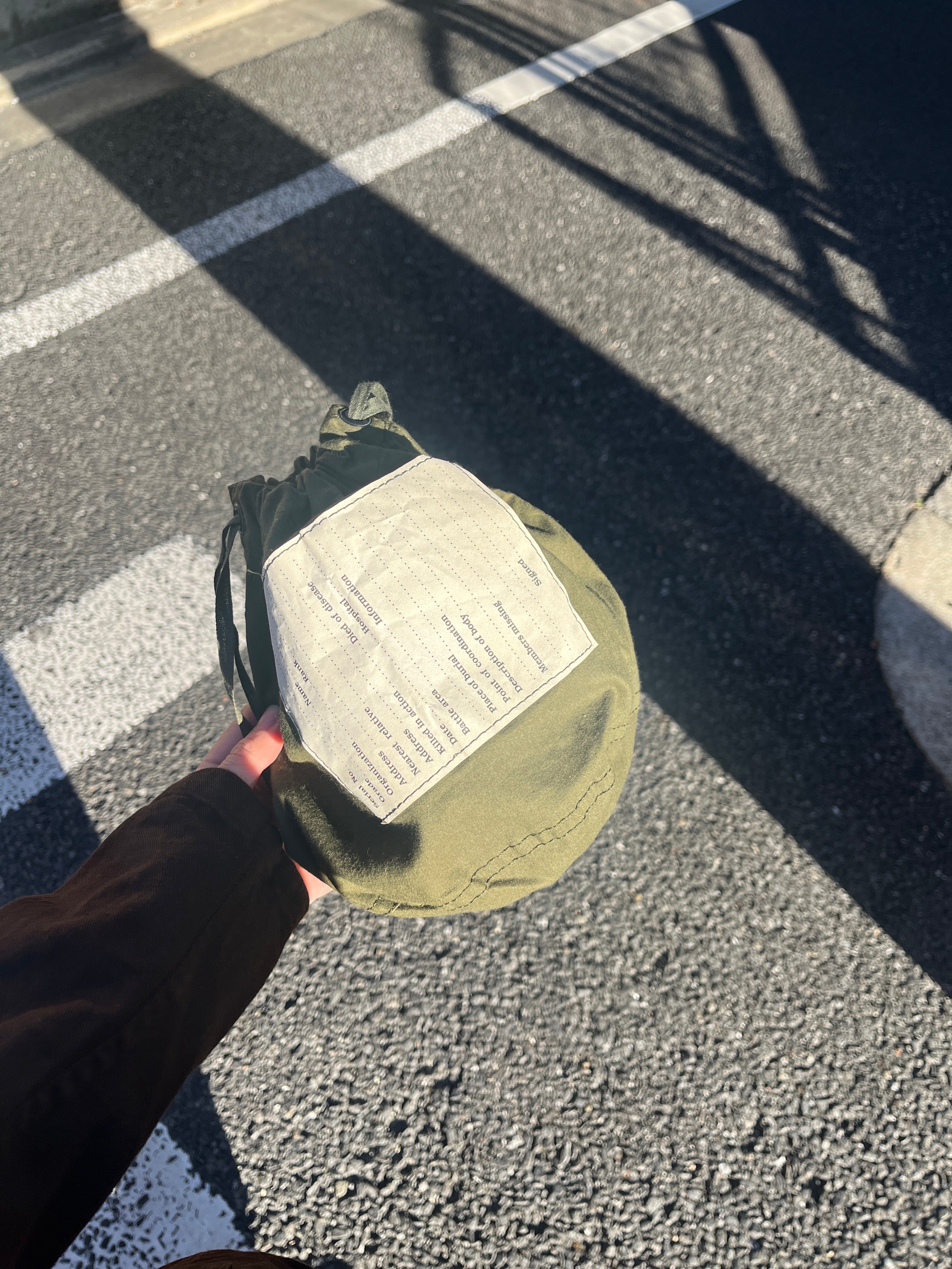 NOS 100%Cotton Mini Pouch