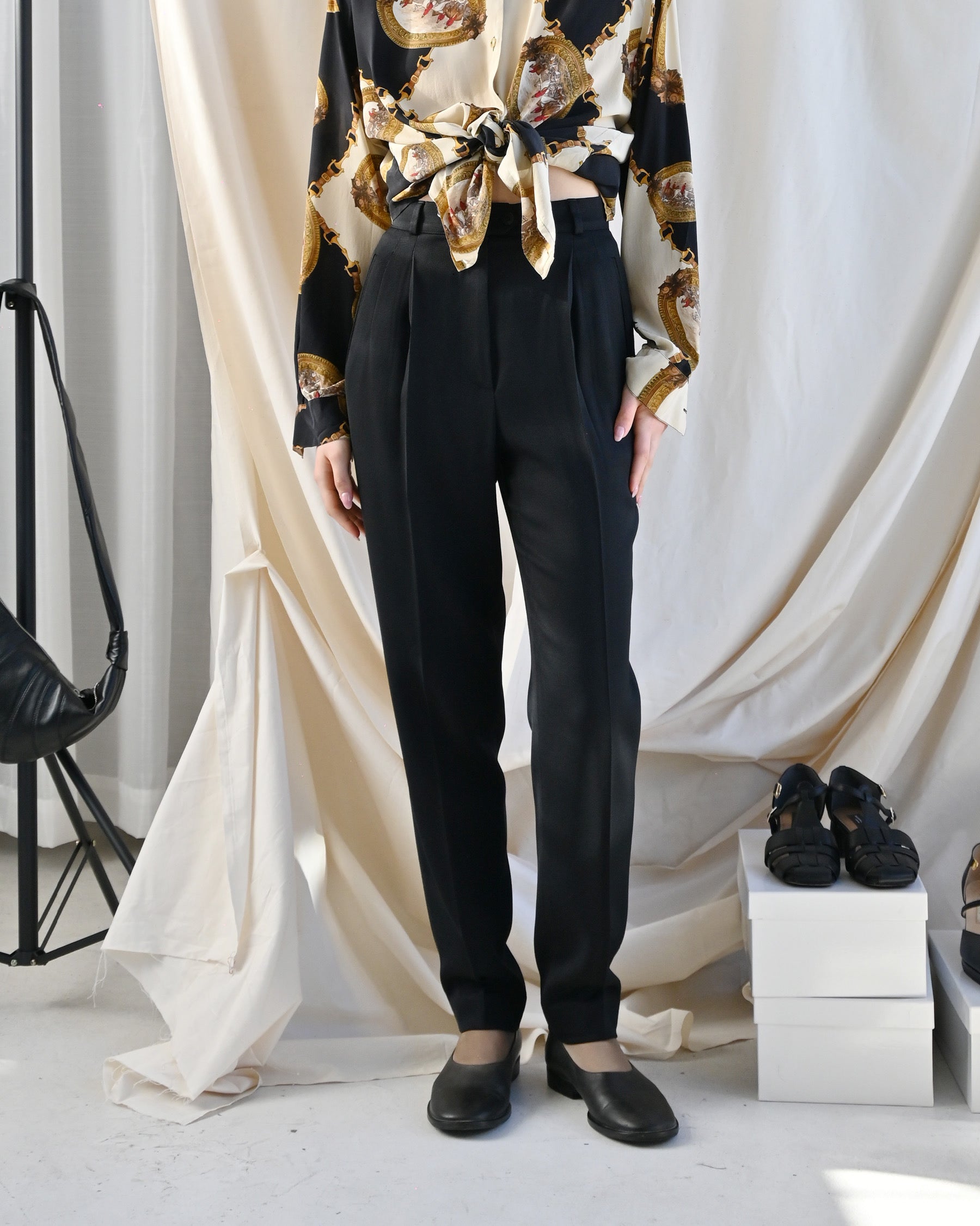 Giorgio Armani Black Trousers