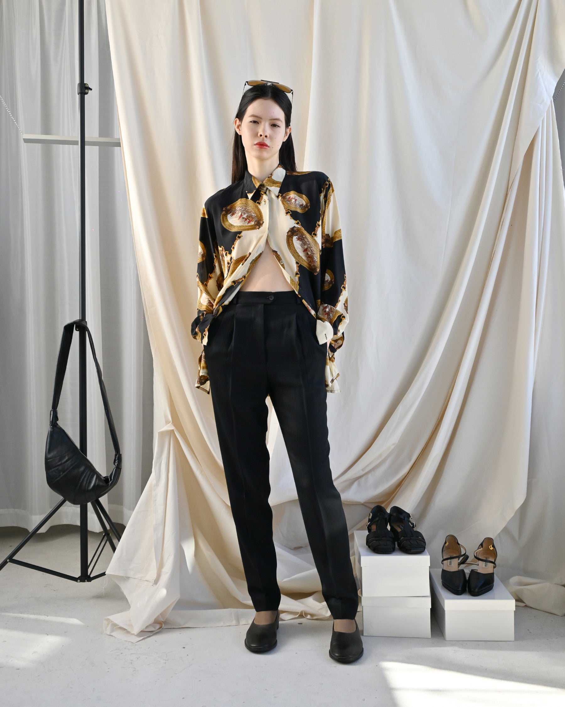 Giorgio Armani Black Trousers