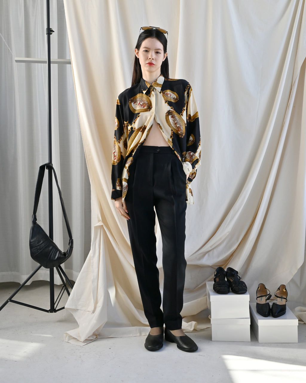 Giorgio Armani Black Trousers