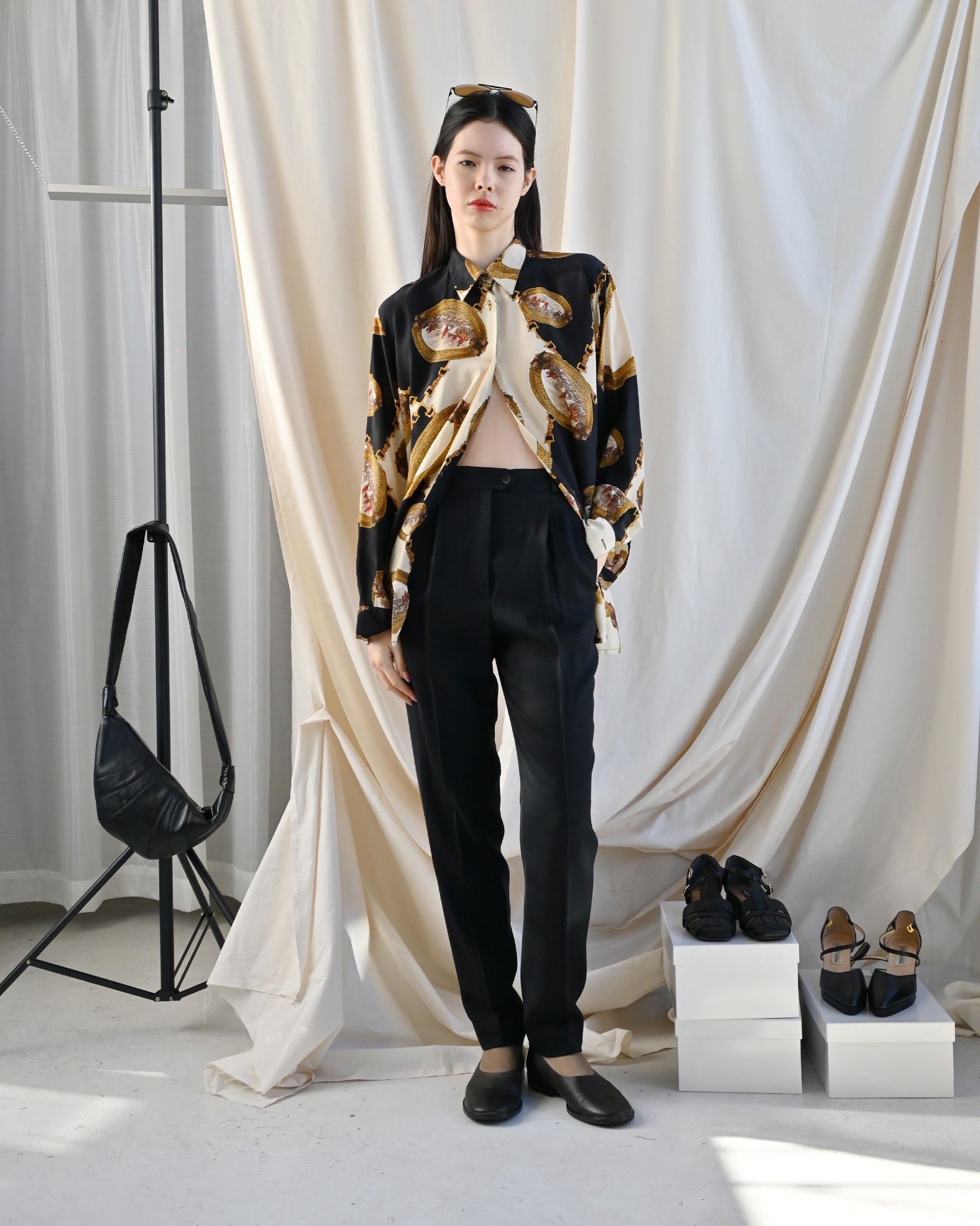 Giorgio Armani Black Trousers