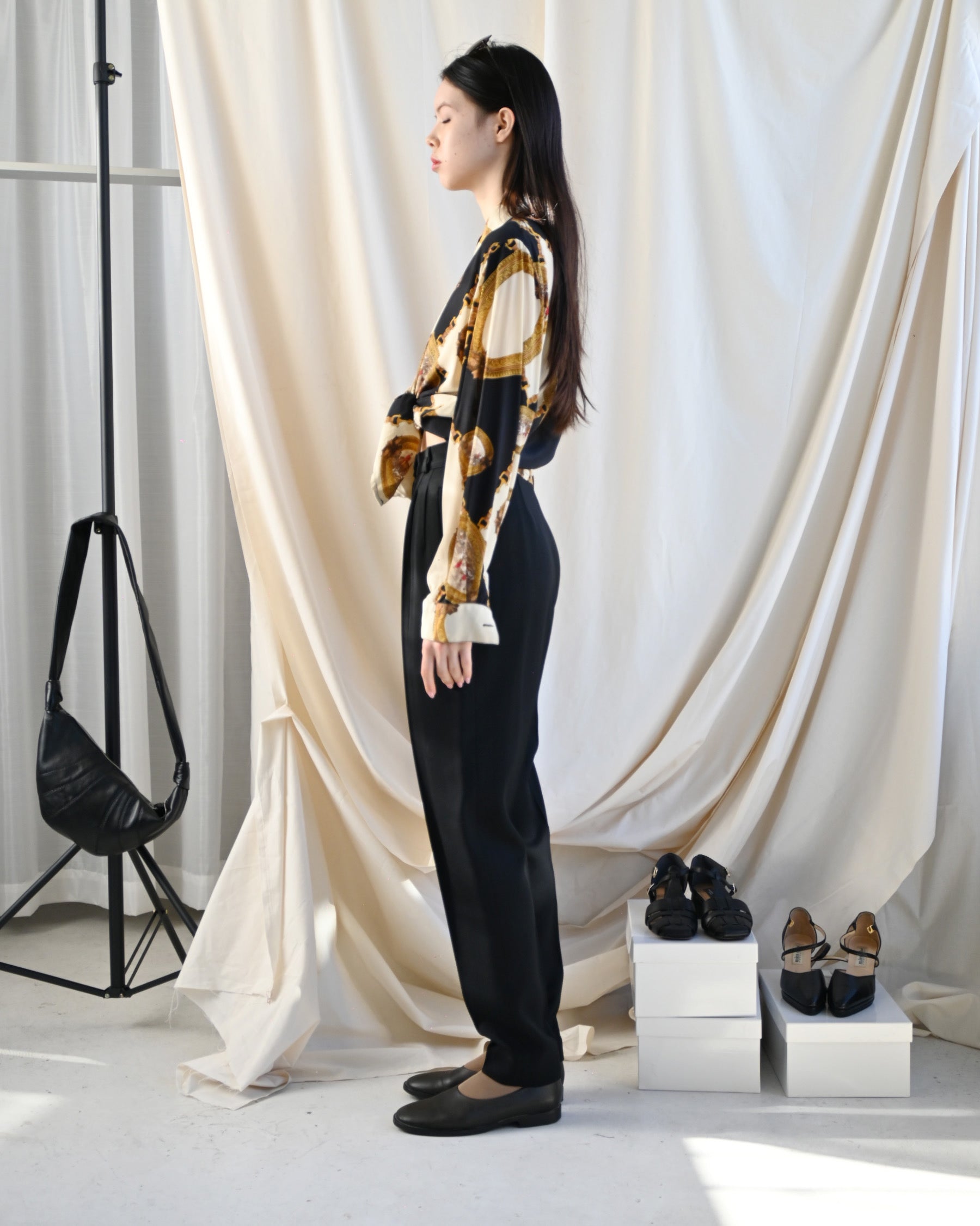 Giorgio Armani Black Trousers