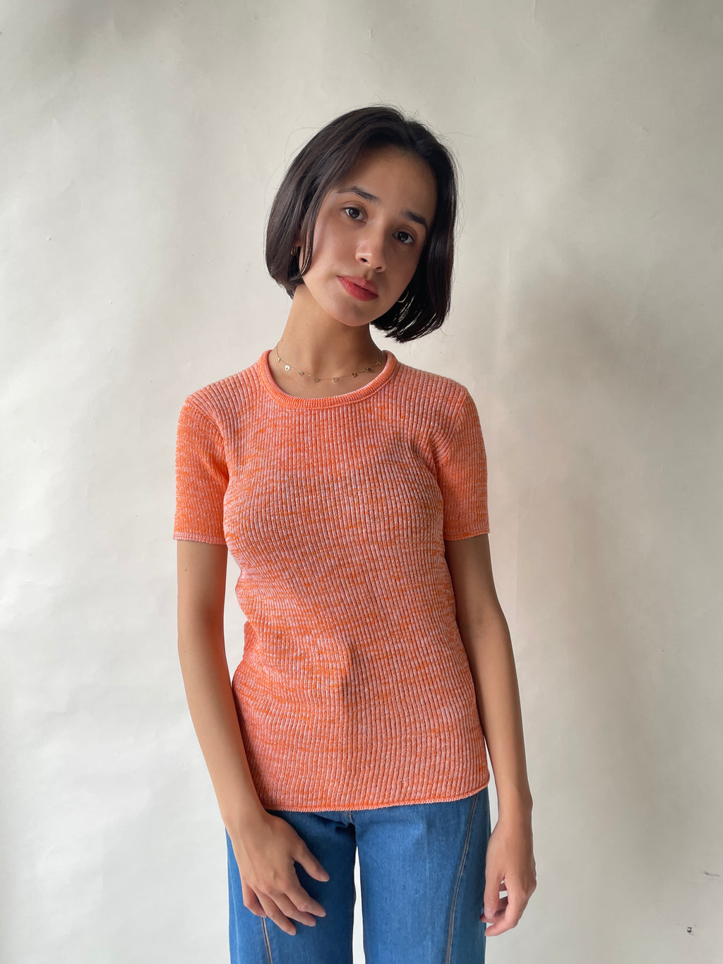 70's Slub Knit Top