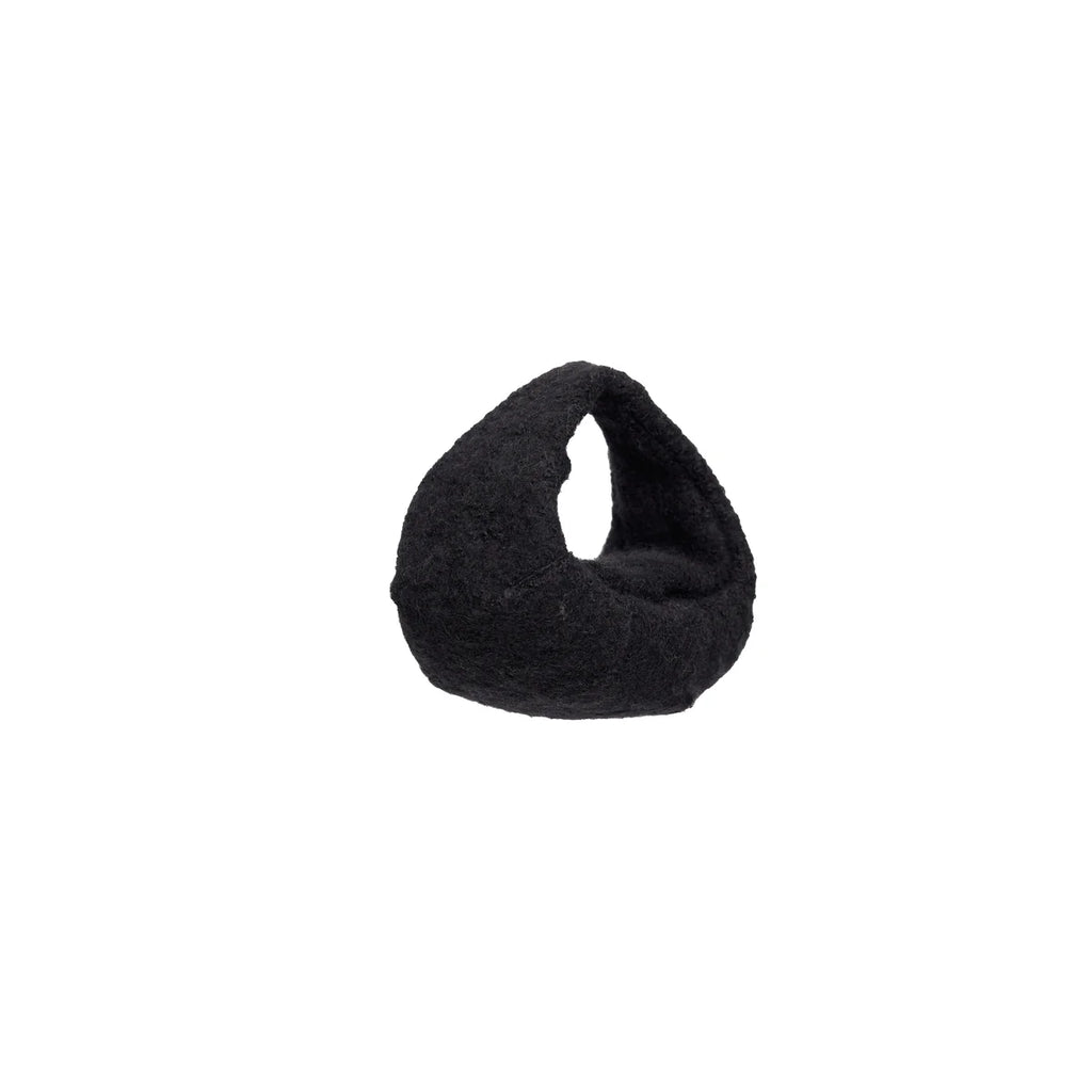 EBONY BLACK MINI MOON BAG
