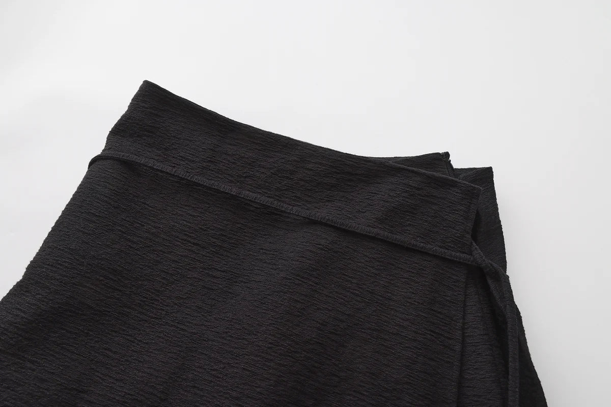 CHARCOAL LENA SKIRT PANTS