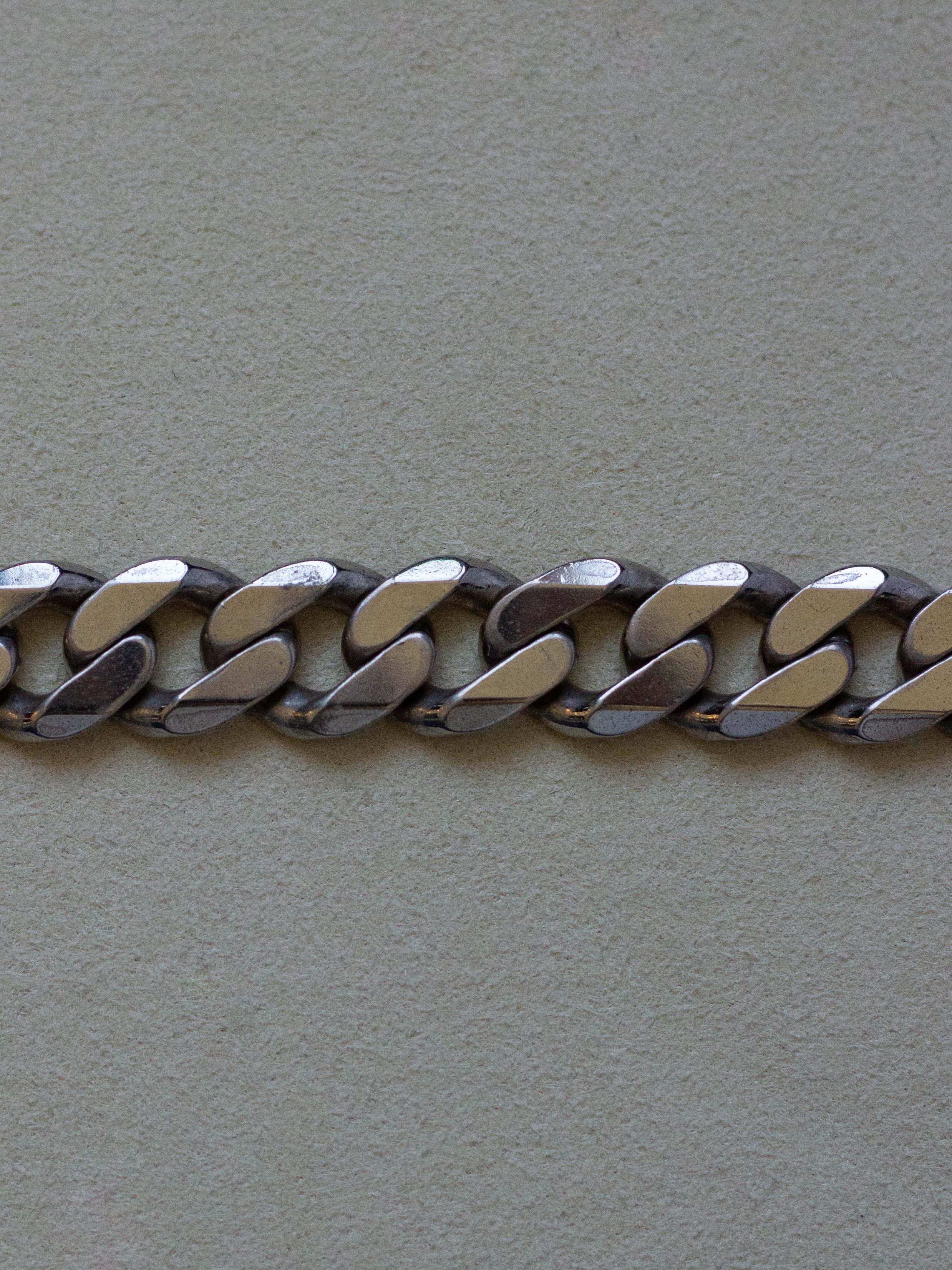Silver Cuban Link Bracelet (SVBL-25SS018)