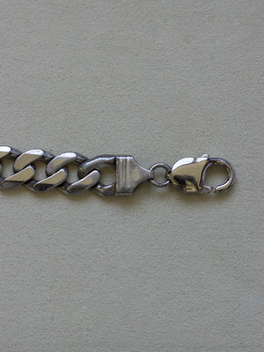 Silver Cuban Link Bracelet (SVBL-25SS018)