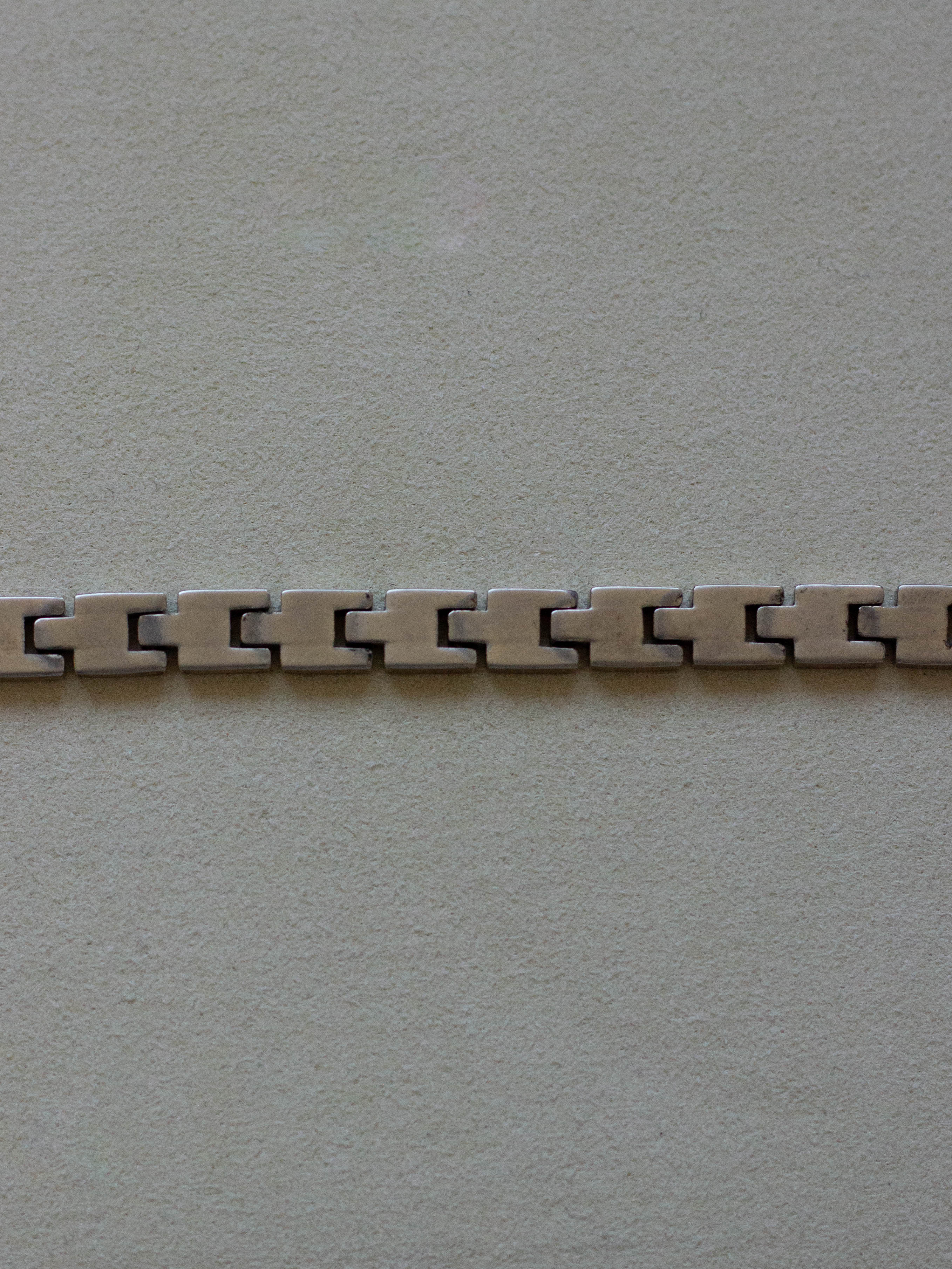 Watch Chain Silver Bracelet (SVBL-2517)