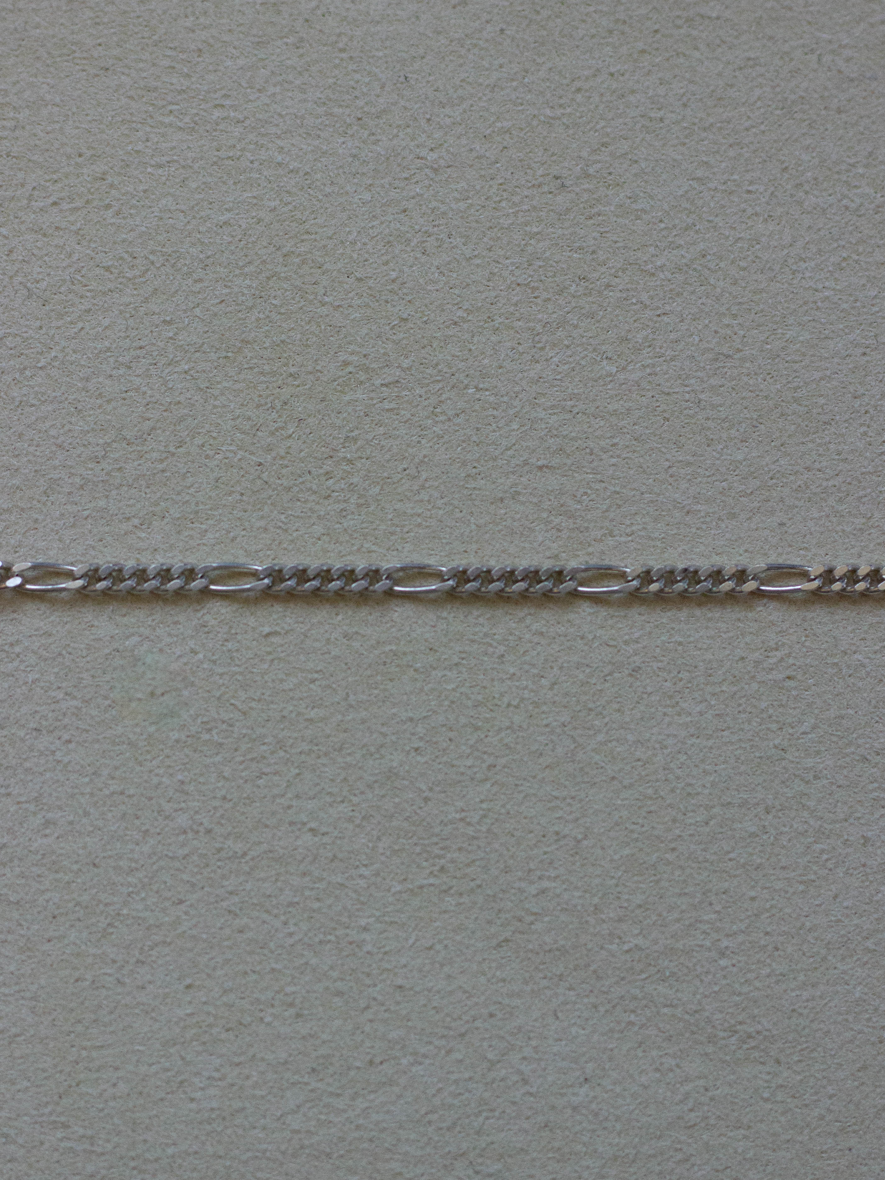 Flat Chain Silver Bracelet (SVBL-2504)