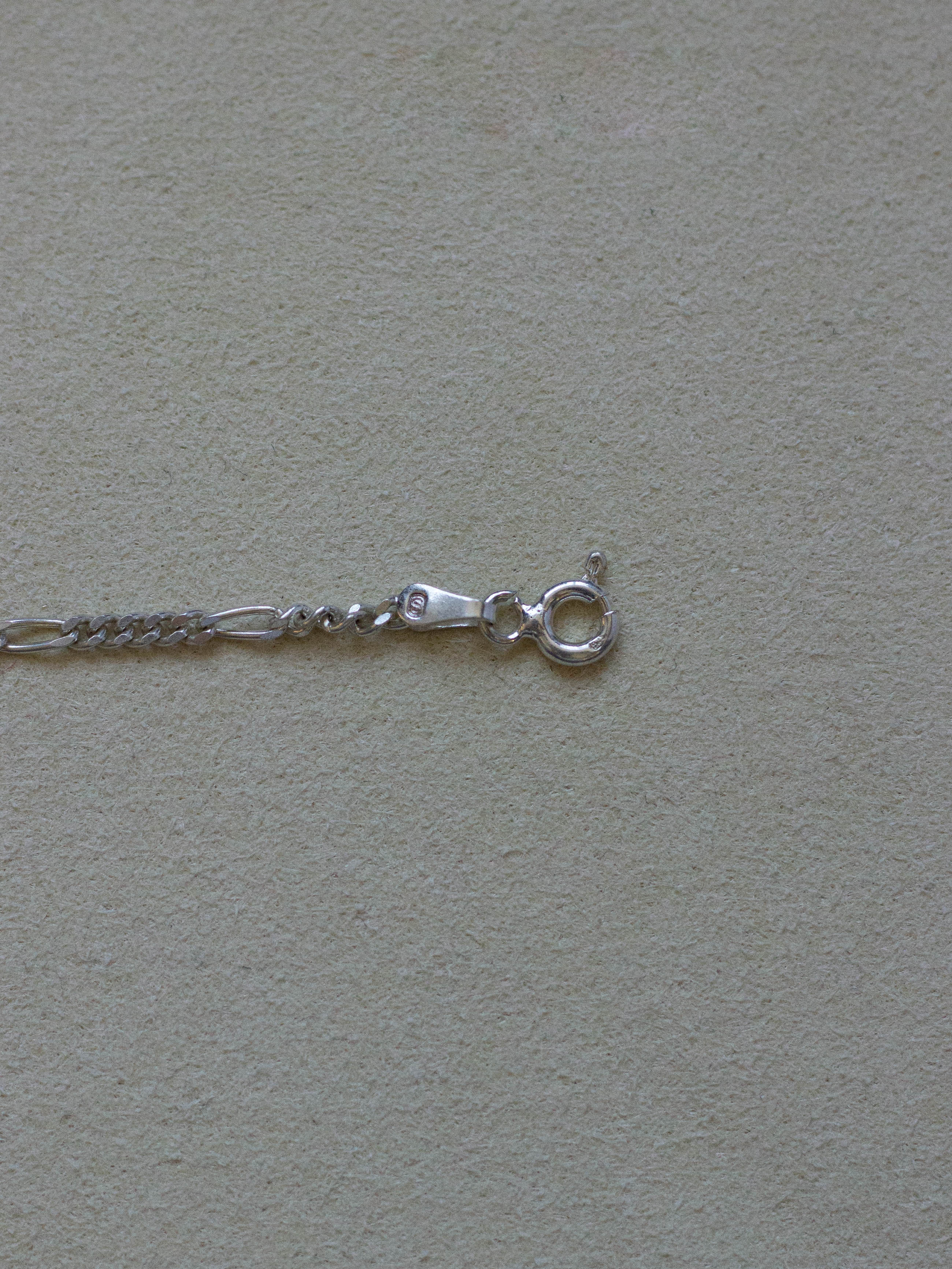 Flat Chain Silver Bracelet (SVBL-2504)