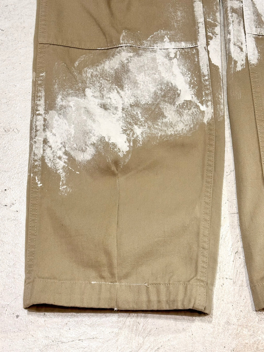 404irregular - Painted 6 Pockets Pants - Beige