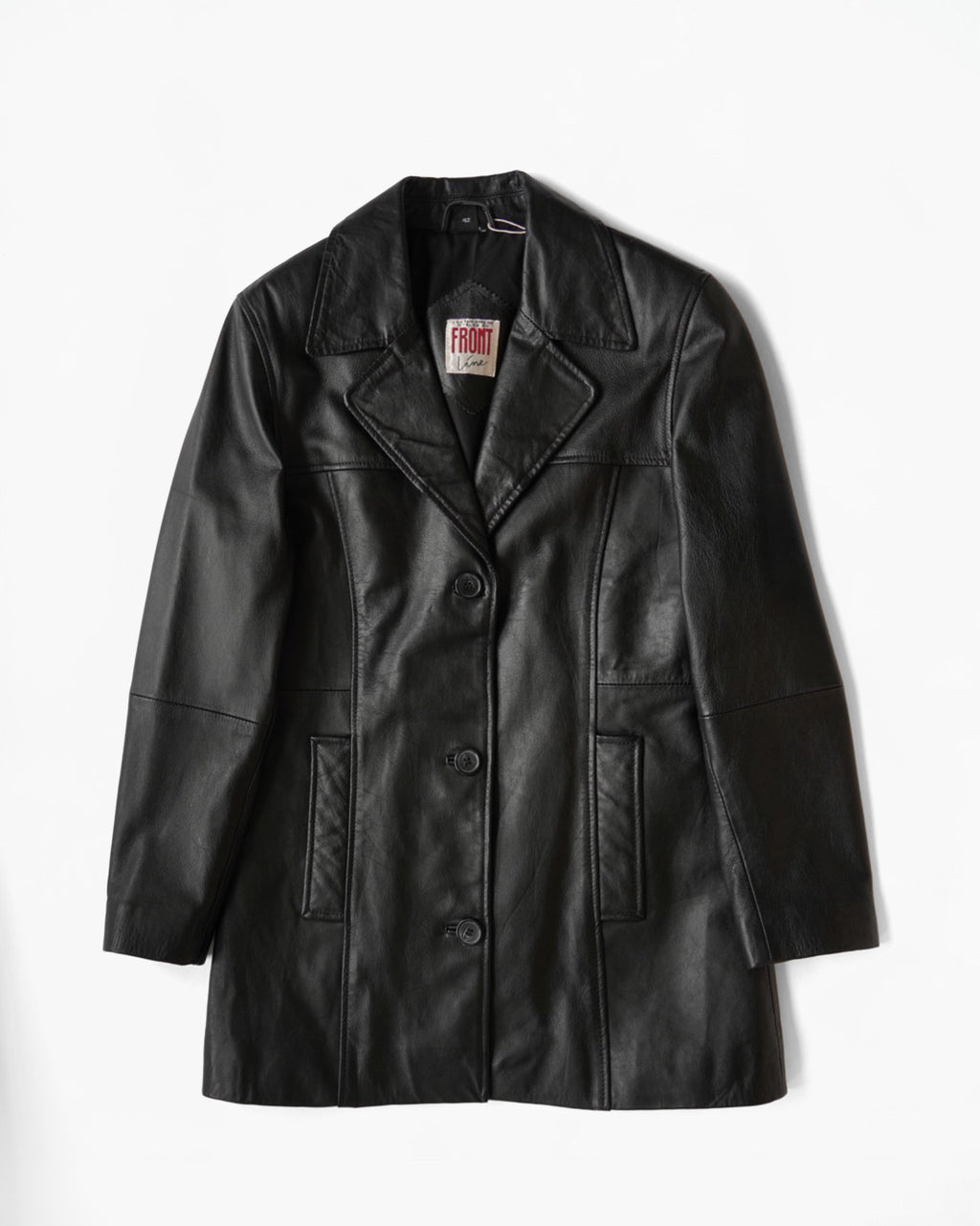 80~90's Leather Tailored Jacket