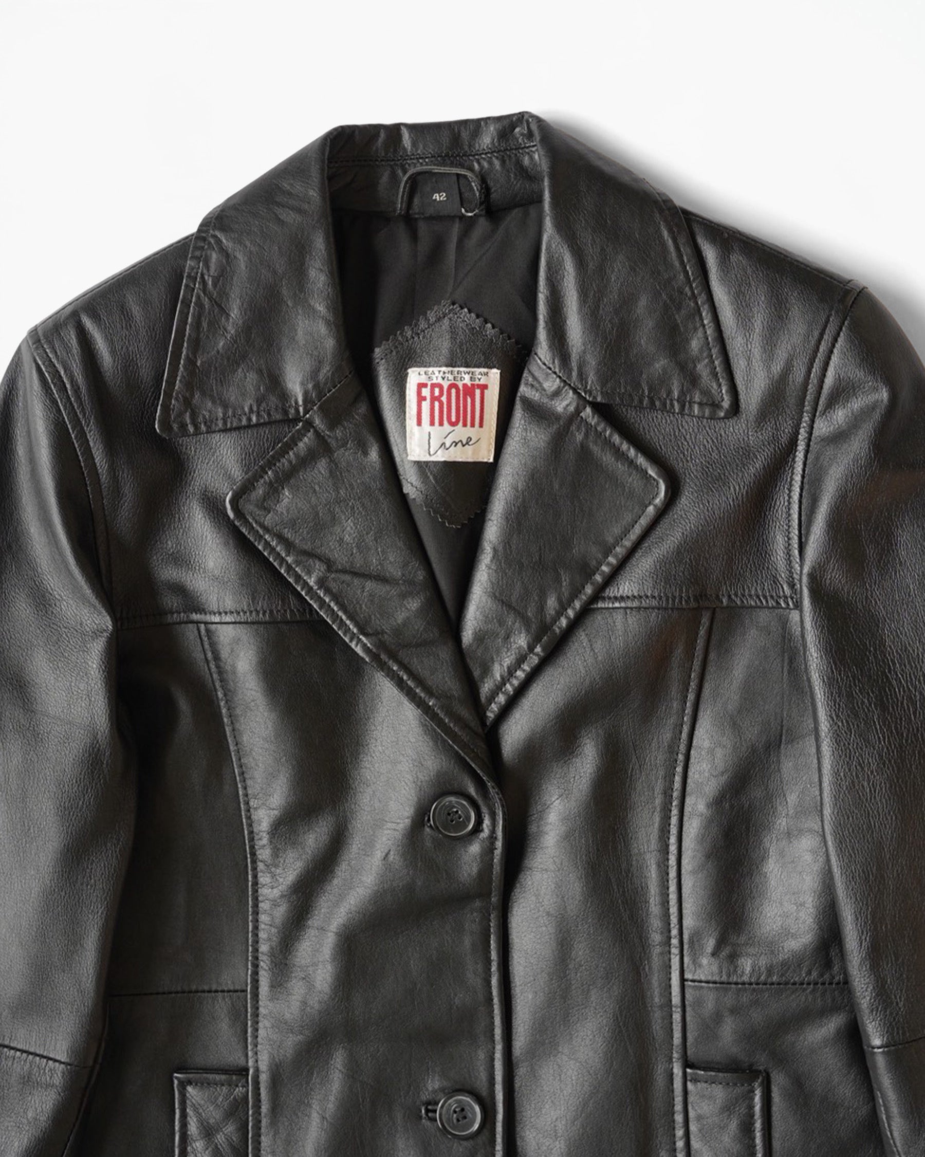 ジャケット・アウター studiolab404.com Leather Short Jacket 1980~90's Leather Short Jacket – studiolab404.com