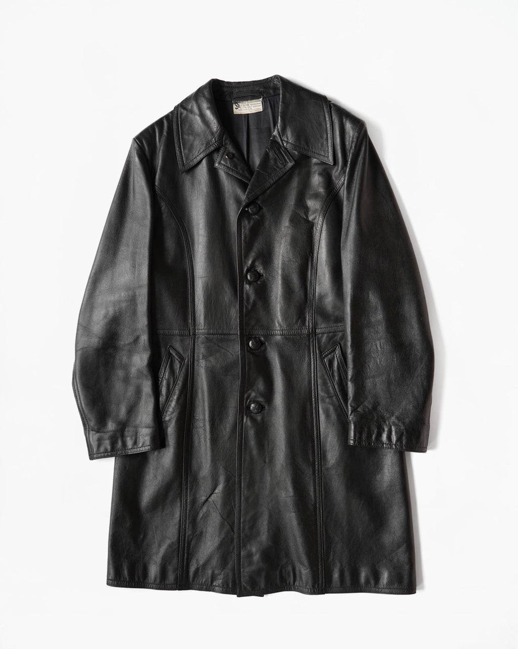 80~90's Leather Tailored Jacket