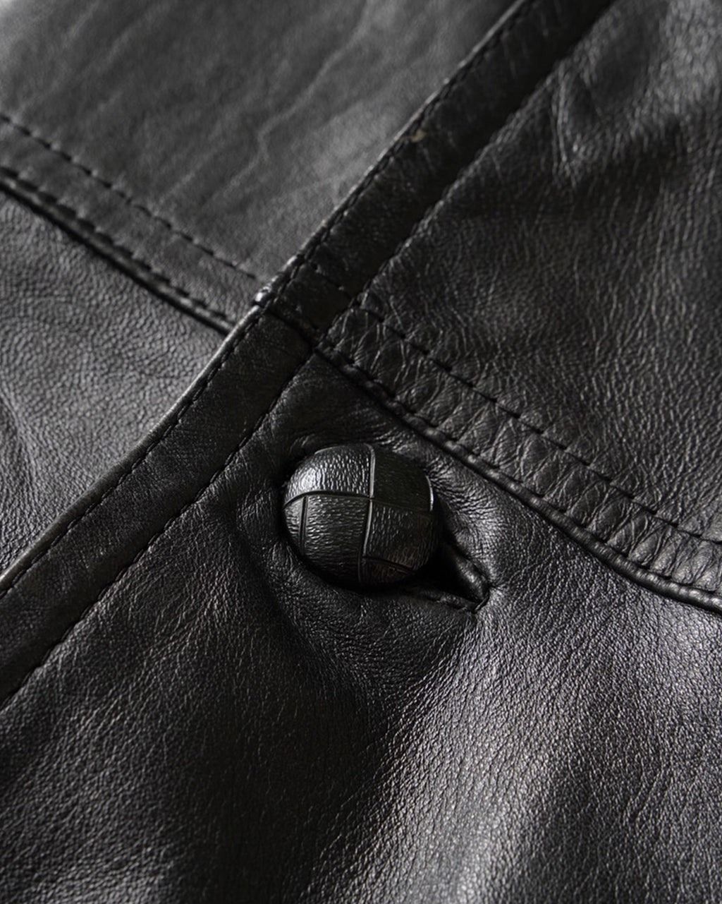 80~90's Leather Tailored Jacket