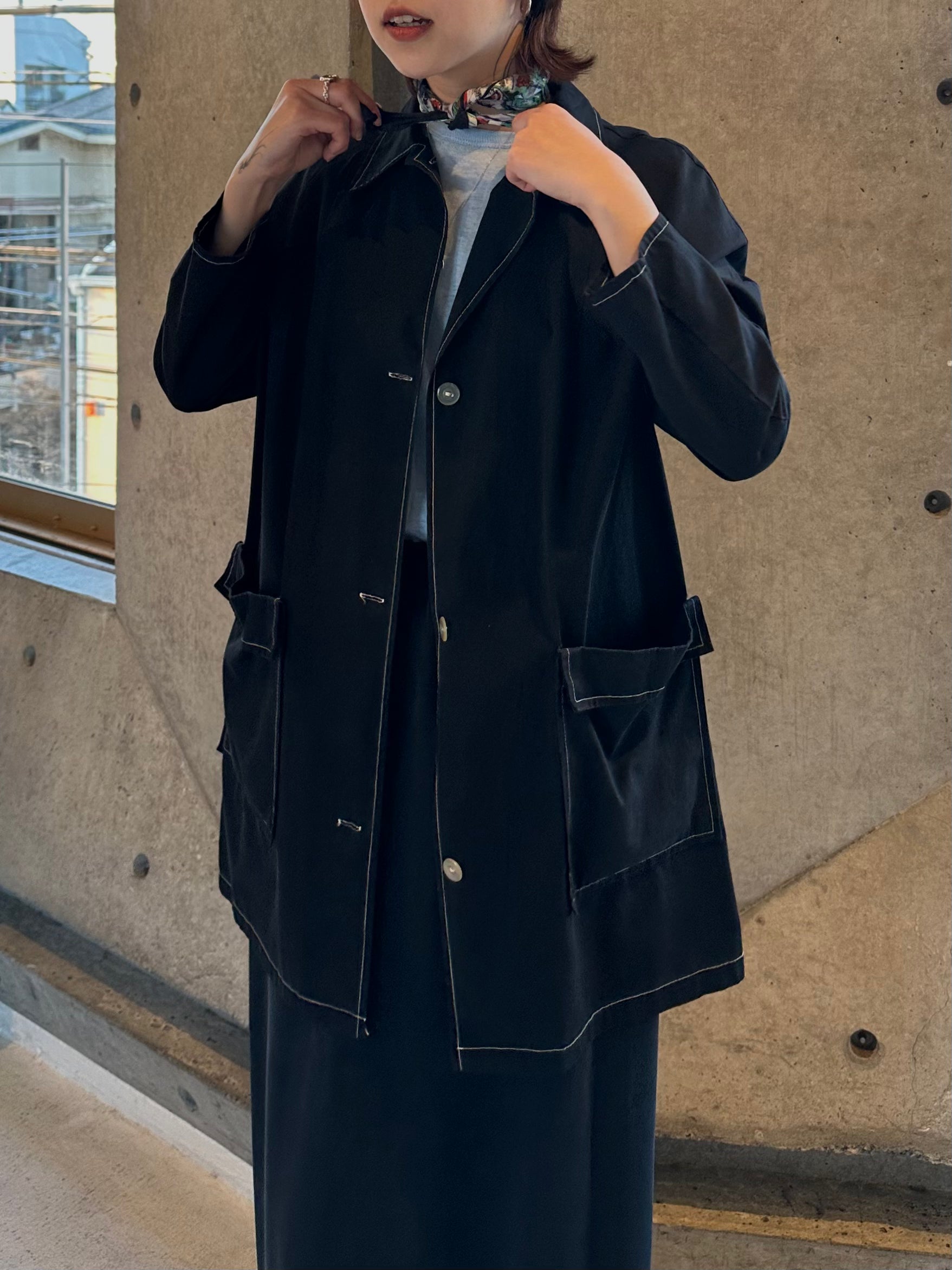 100% Cotton Stitching Jacket