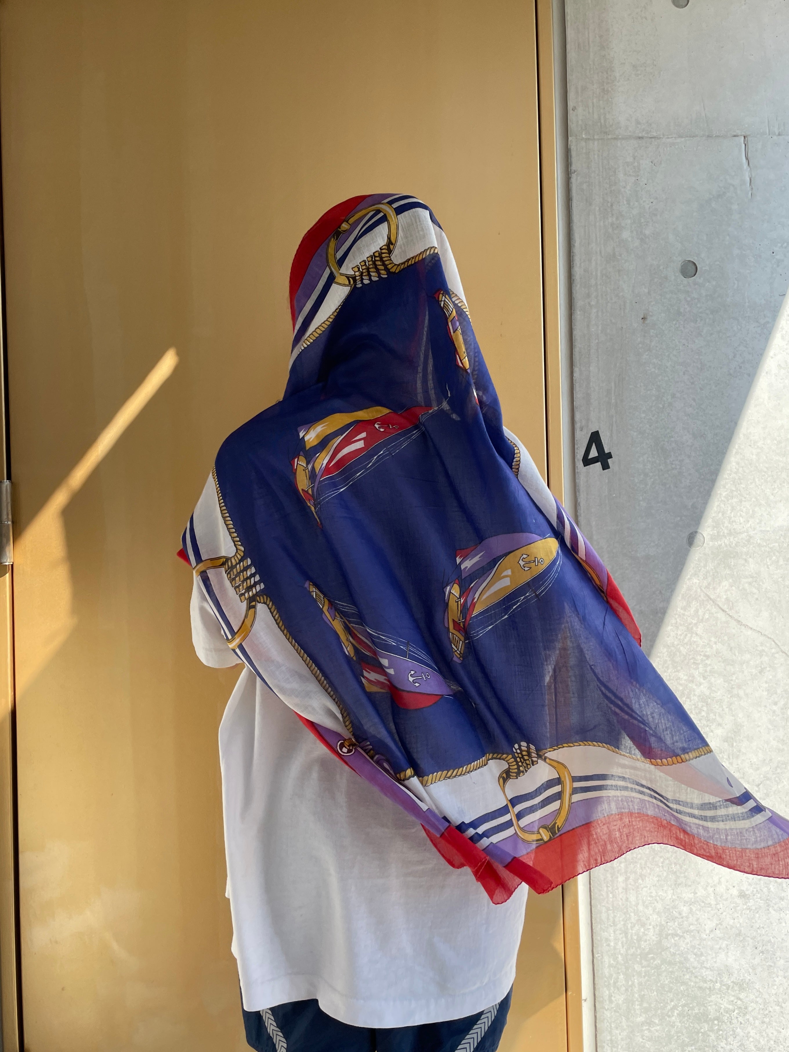 100％ Cotton Printed Scarf
