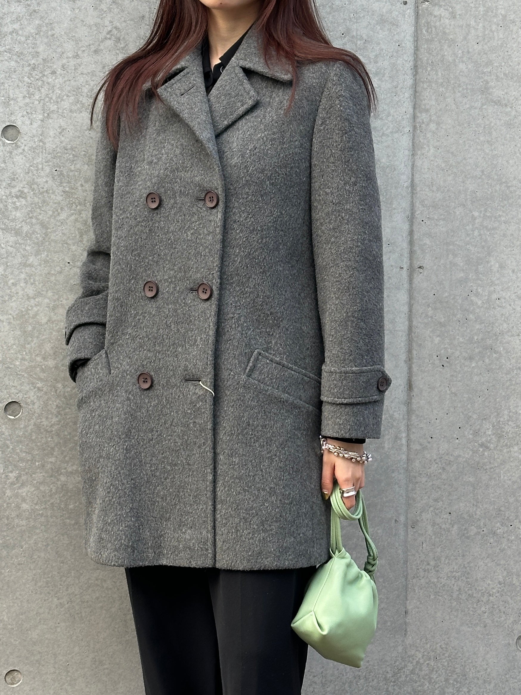 Gray Wool Coat