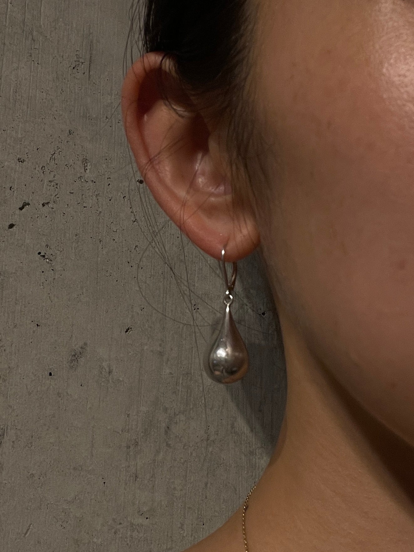 Silver Drop Earrings