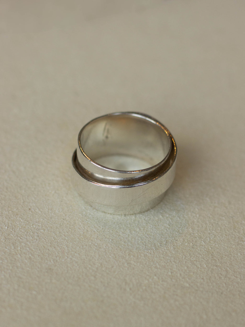 Silver Paper Wrap Ring (SVR-25SS020)