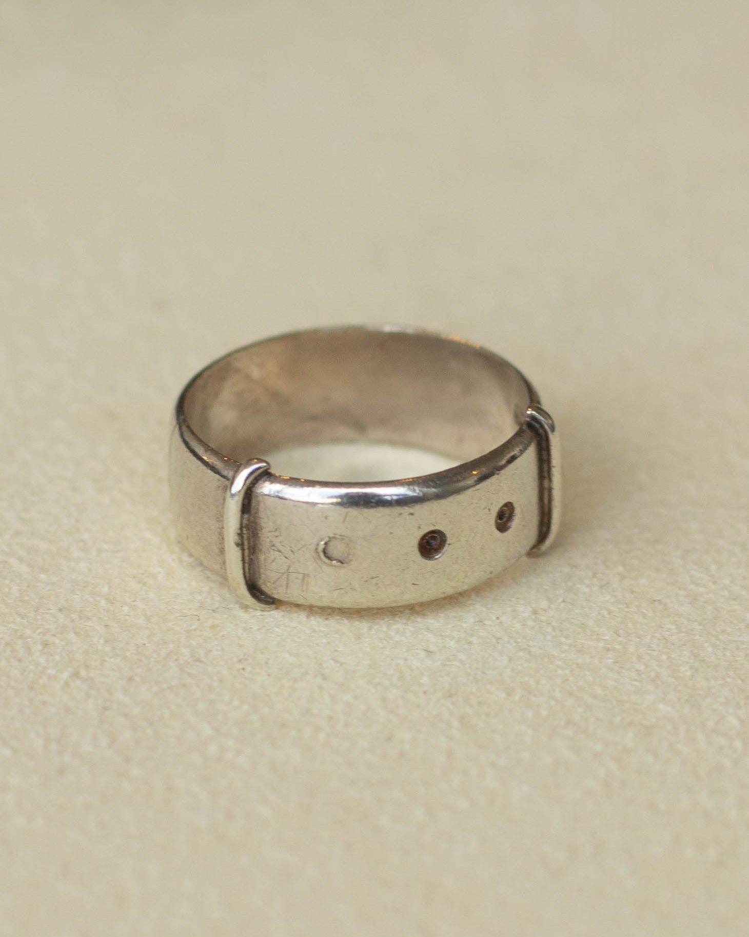 Silver Belt Band Ring (SVR-25SS024)